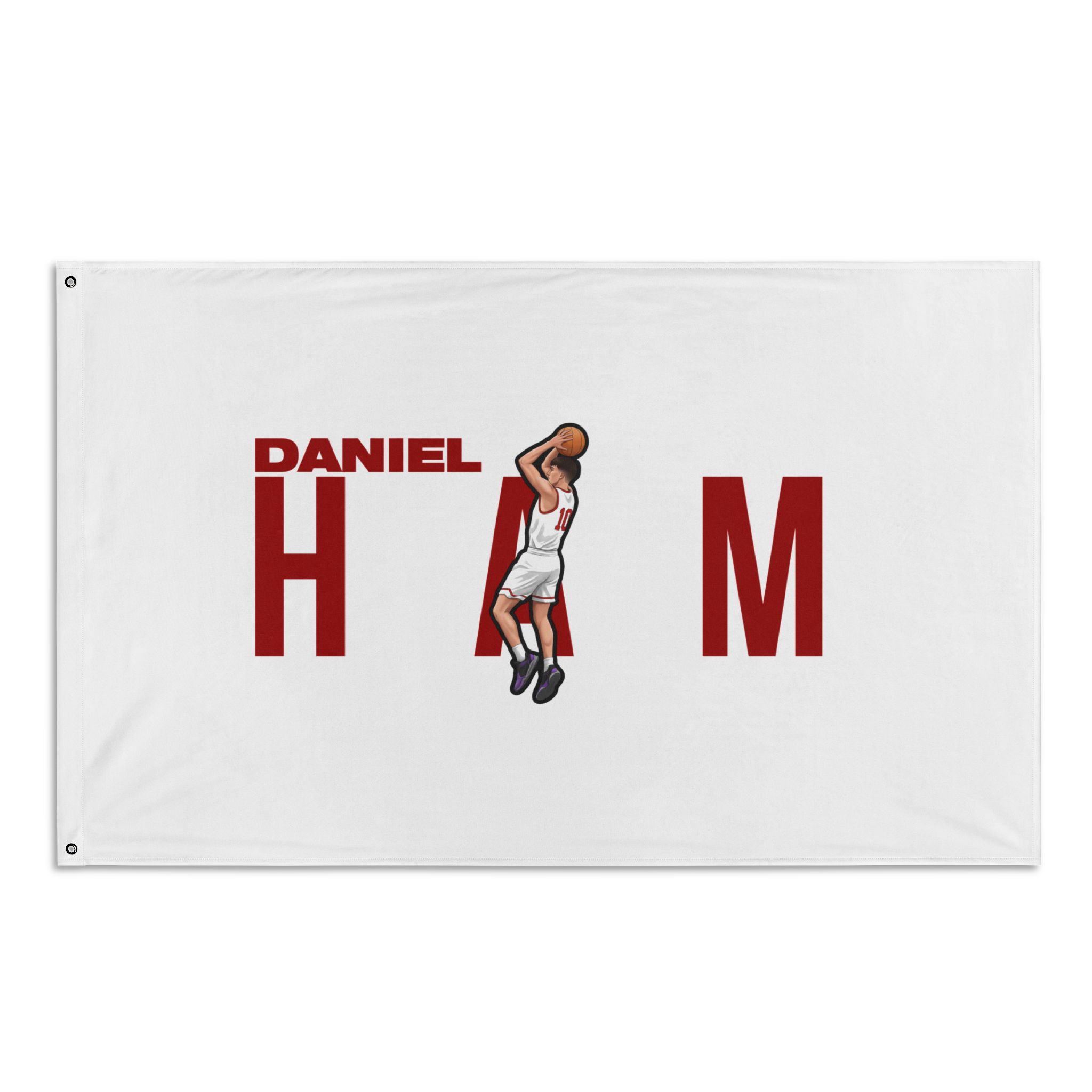 Flag (35 × 56 in) — character_player_name in Classic