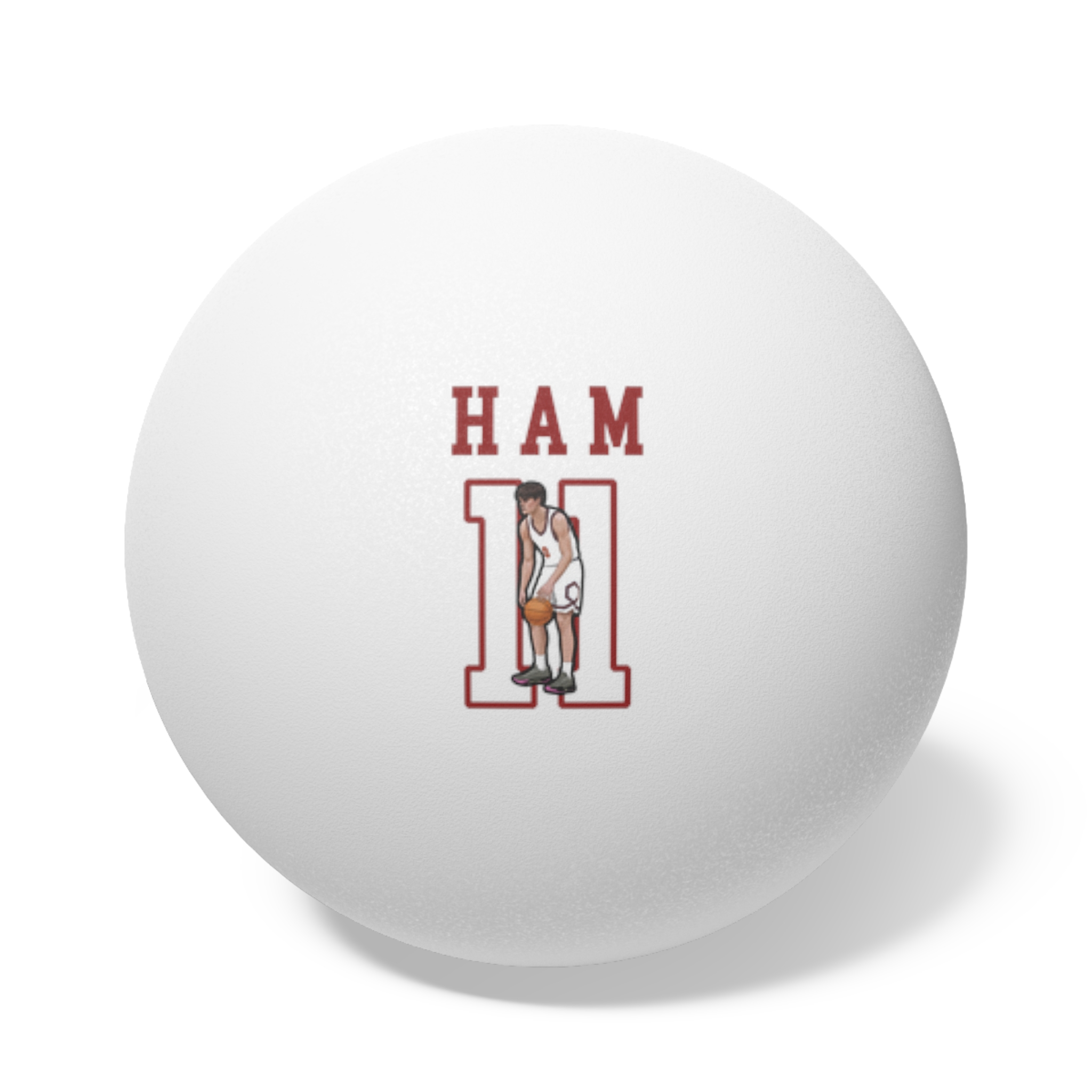 Ping Pong Balls, 6 pcs — character_shirsey in White