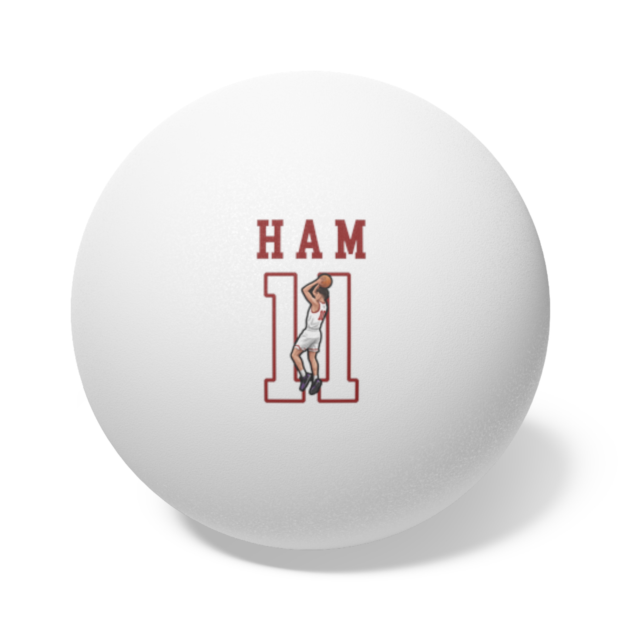 Ping Pong Balls, 6 pcs — character_shirsey in White