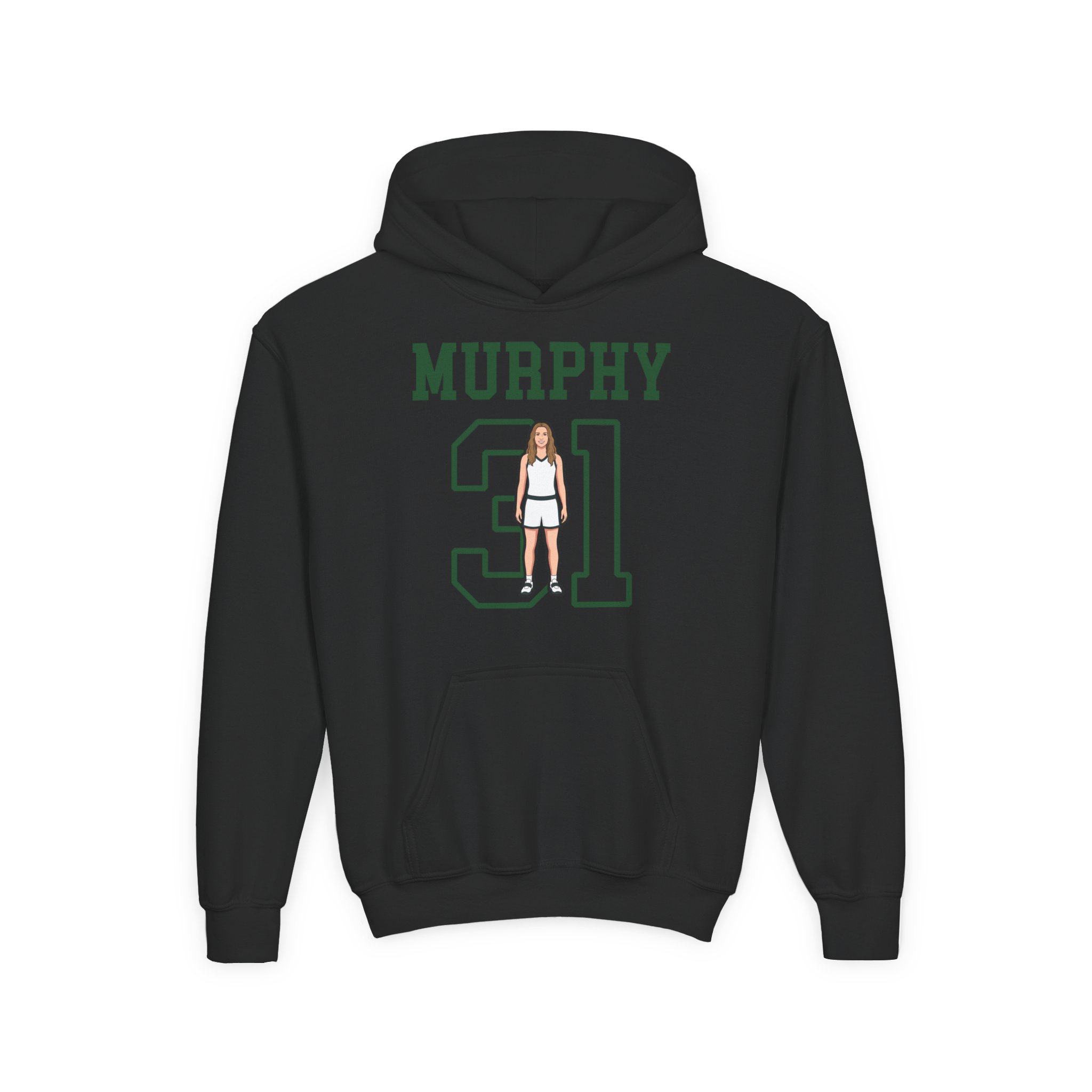 Youth Hoodie — character_shirsey in Black