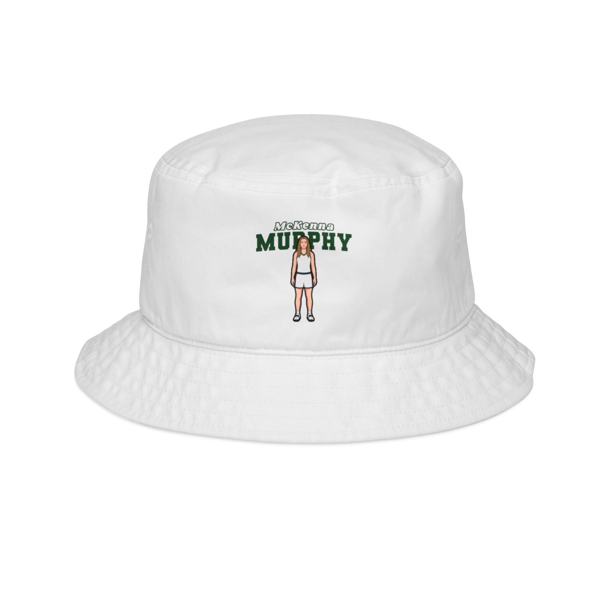 Bucket Hat — character_name_arch in White