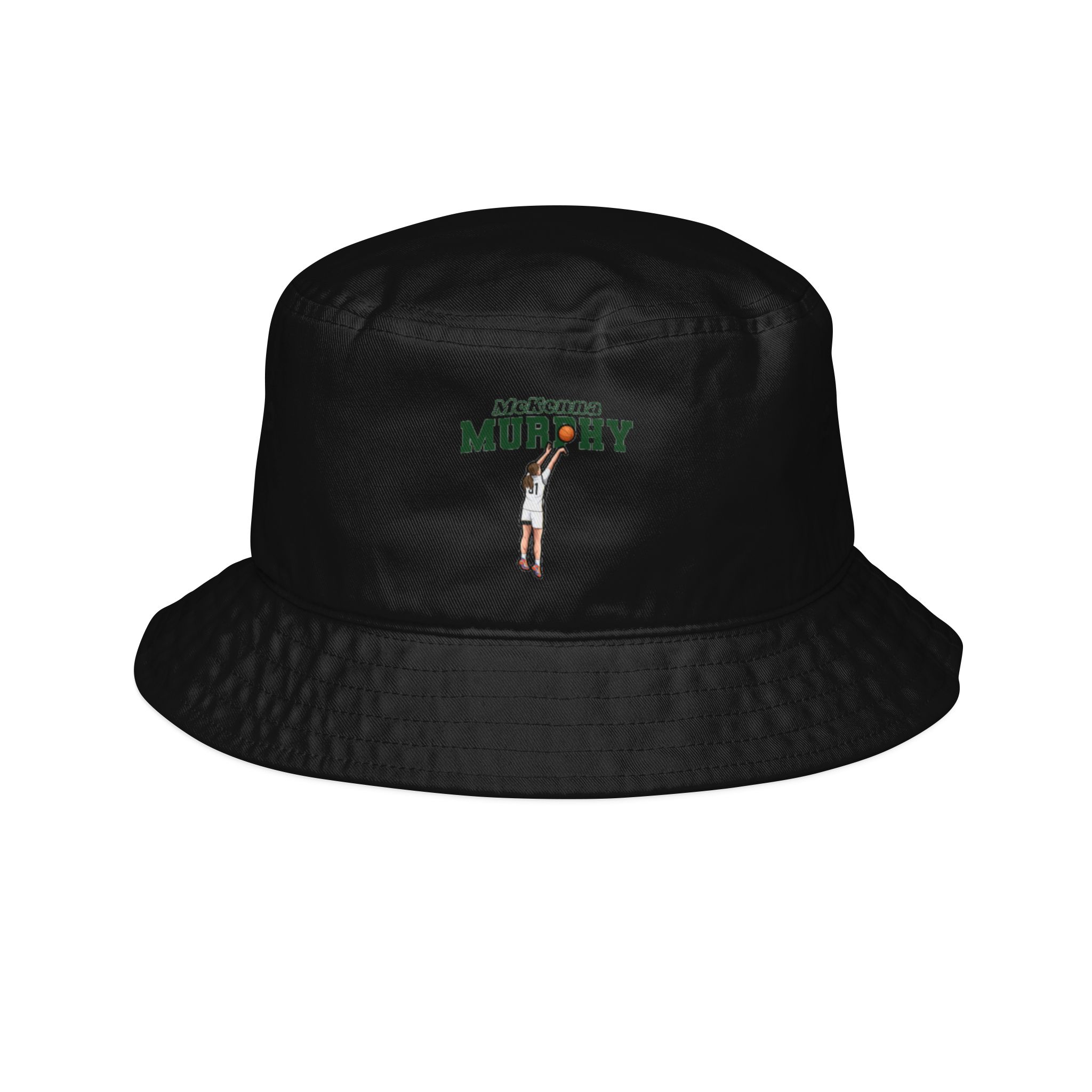 Bucket Hat — character_name_arch in Black