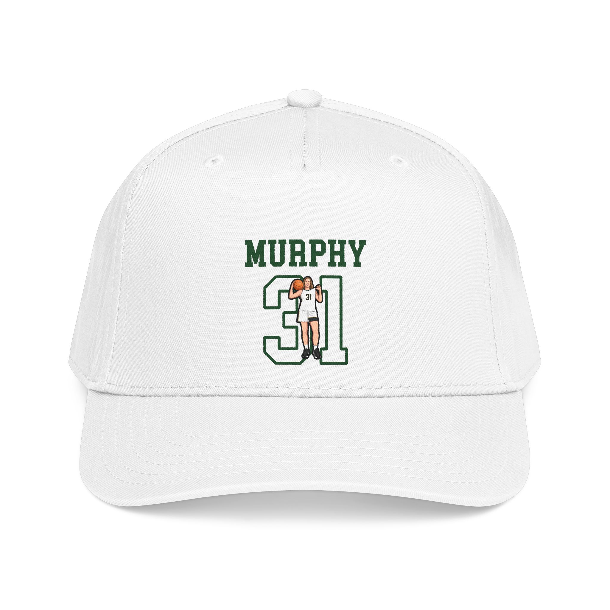 Baseball Cap — character_shirsey in White
