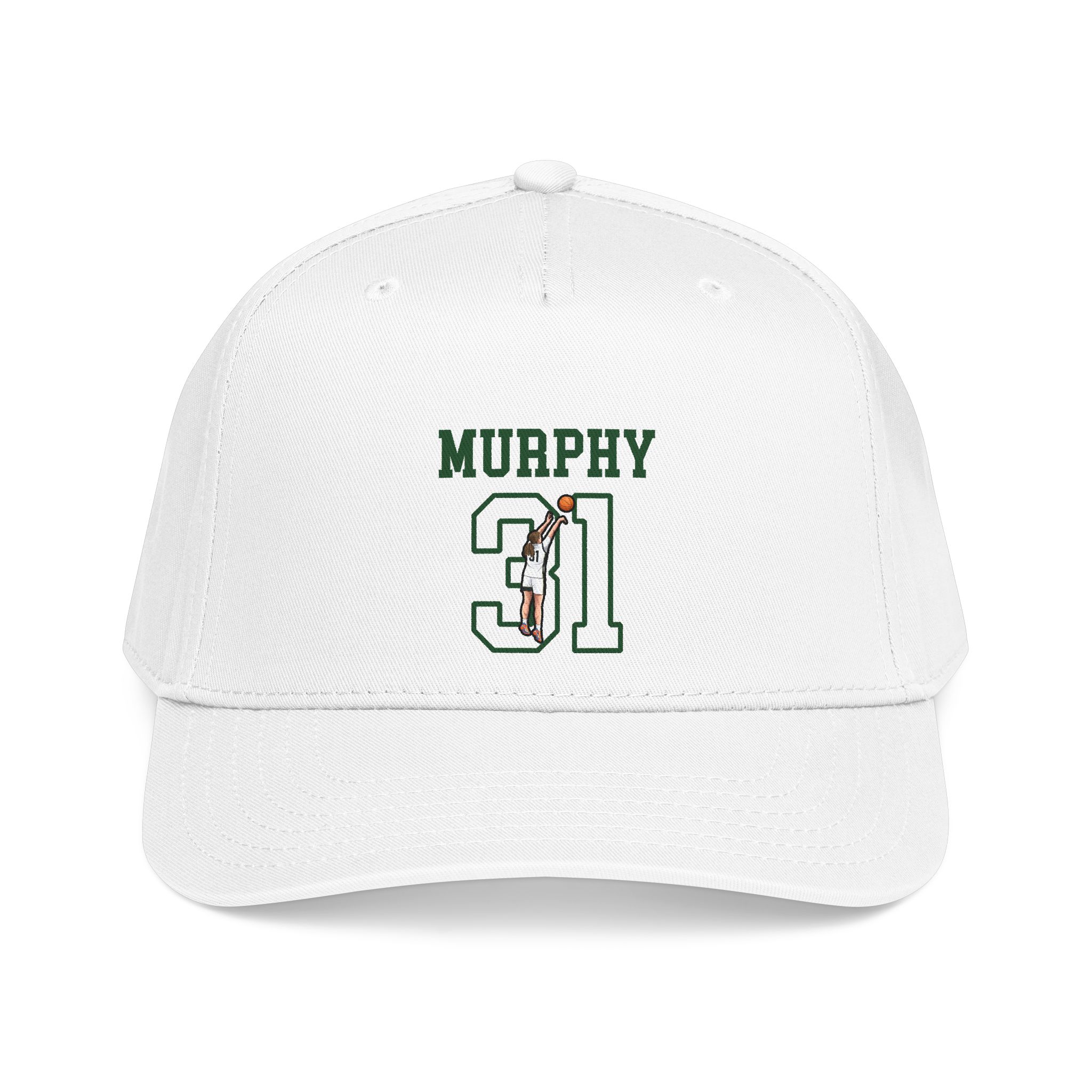 Baseball Cap — character_shirsey in White