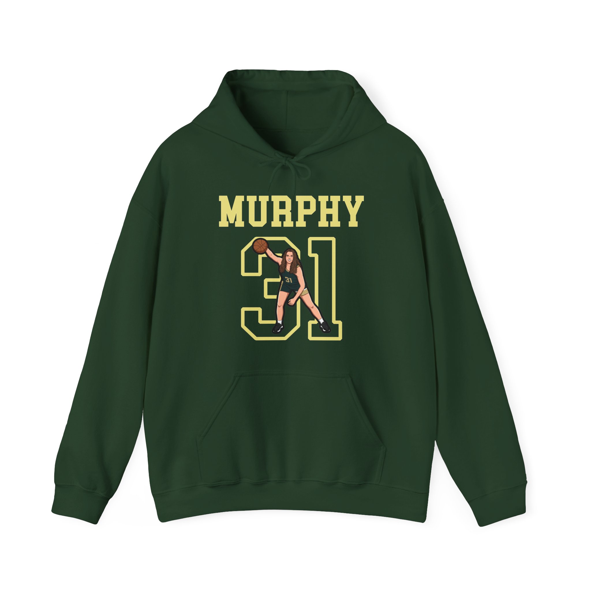 Hoodie — character_shirsey in Green