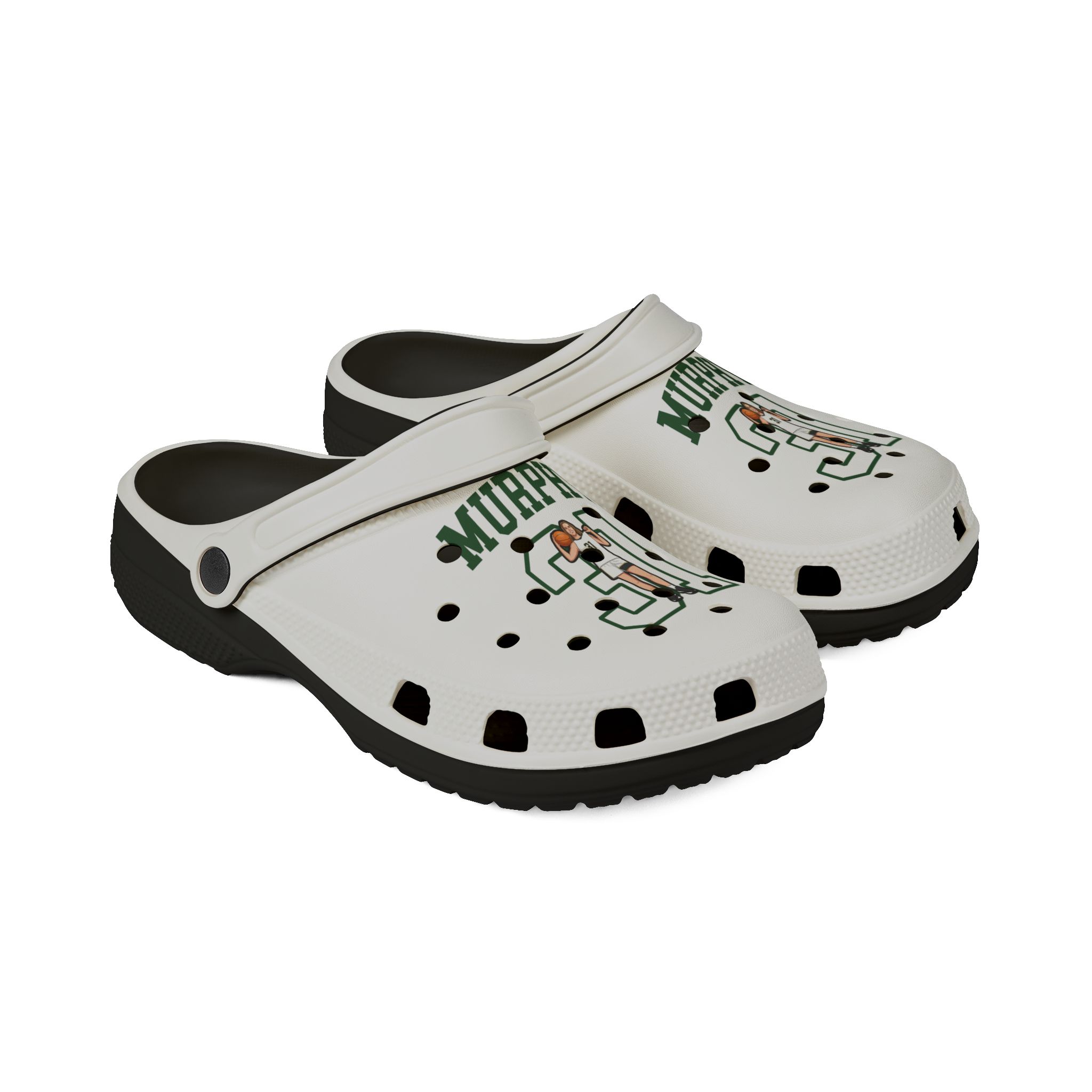 Rubber Clogs — character_shirsey in Black