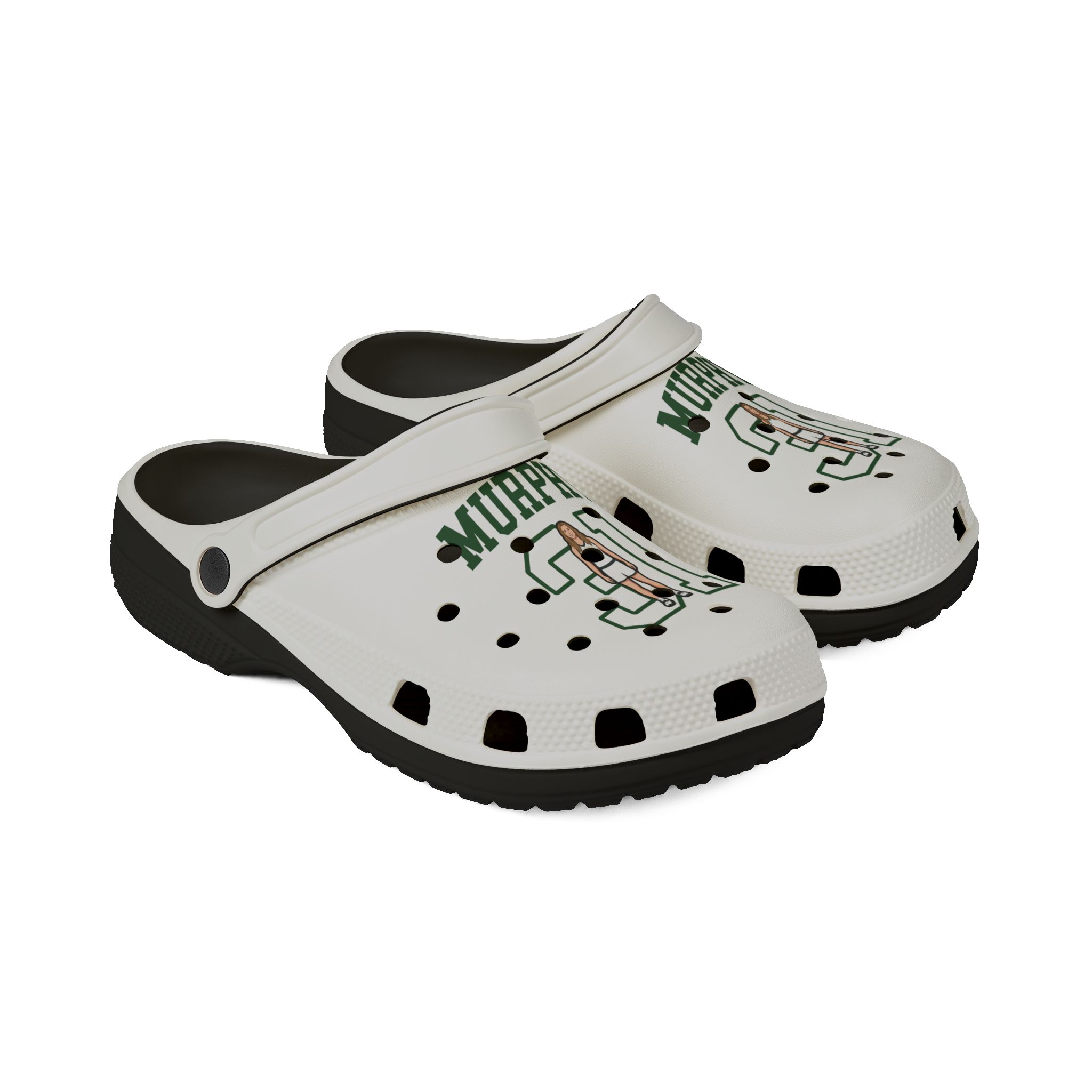 Rubber Clogs — character_shirsey in Black