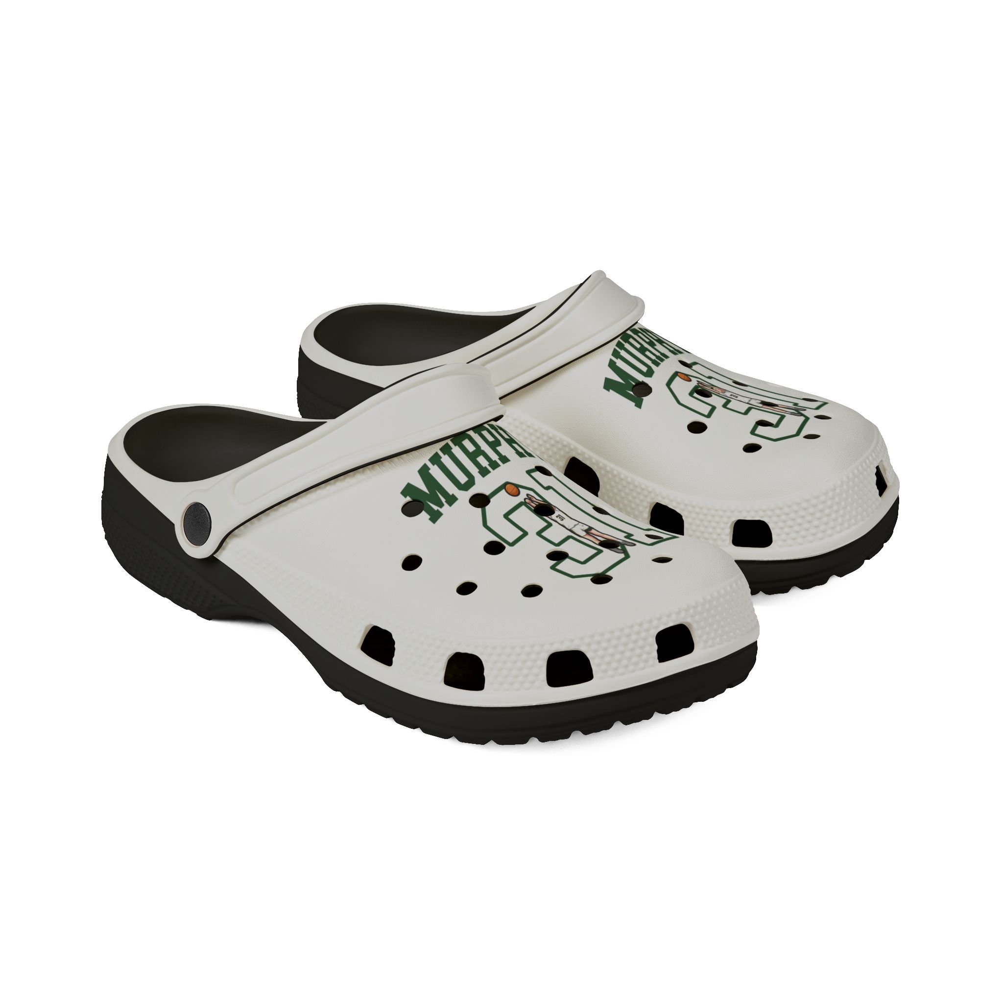 Rubber Clogs — character_shirsey in Black