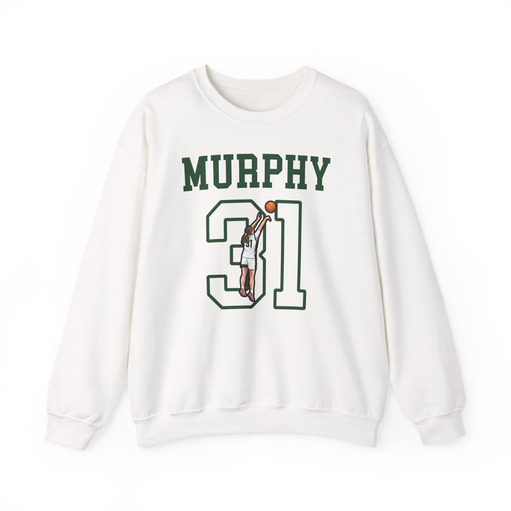 Crewneck Sweatshirt — character_shirsey in White