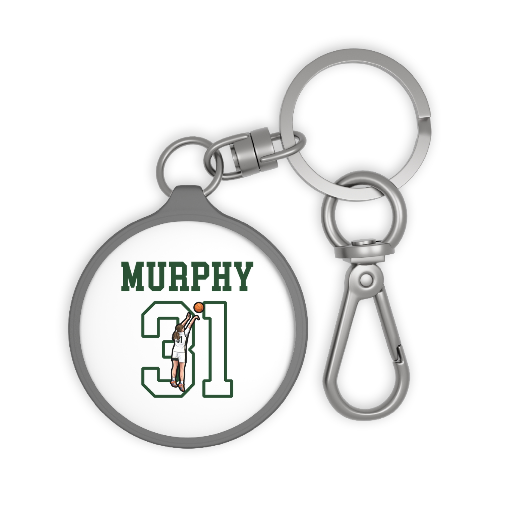 Keychain — character_shirsey in Grey
