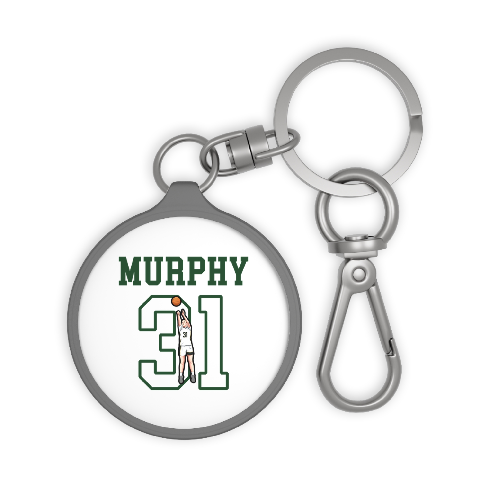 Keychain — character_shirsey in Grey