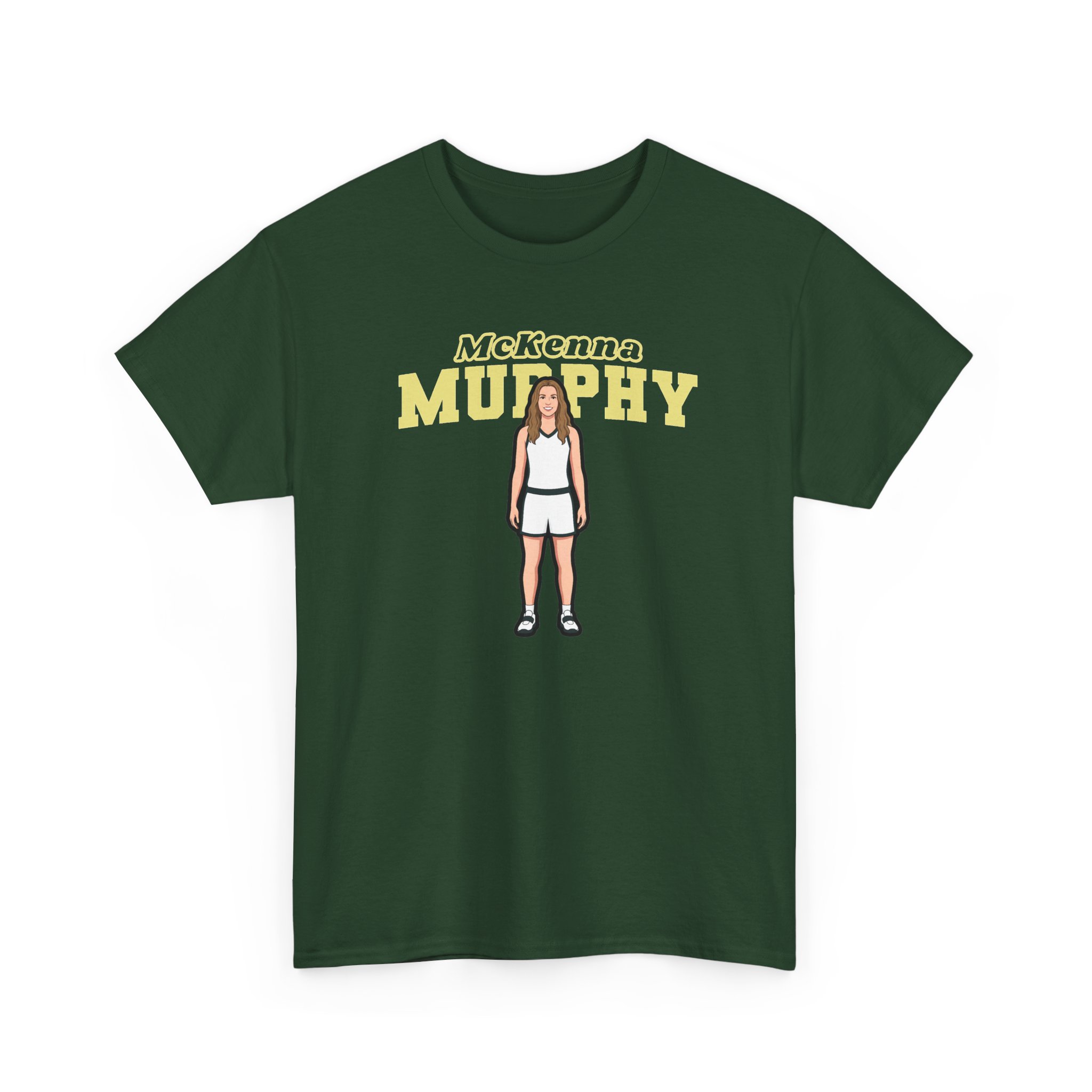 Tee — character_name_arch in Green