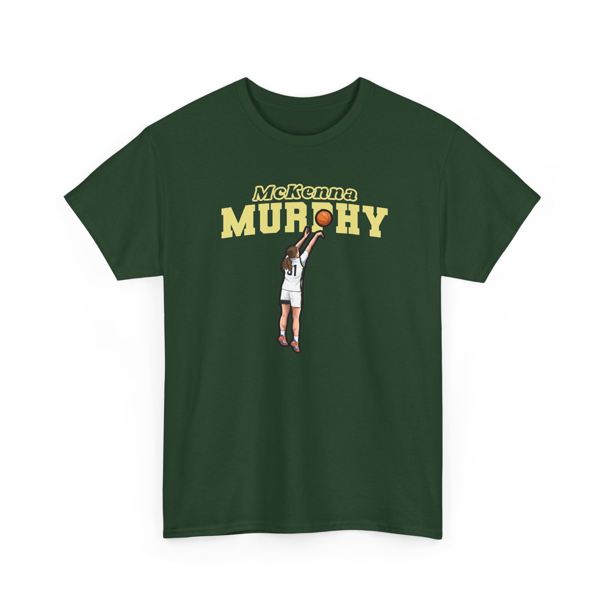 Tee — character_name_arch in Green