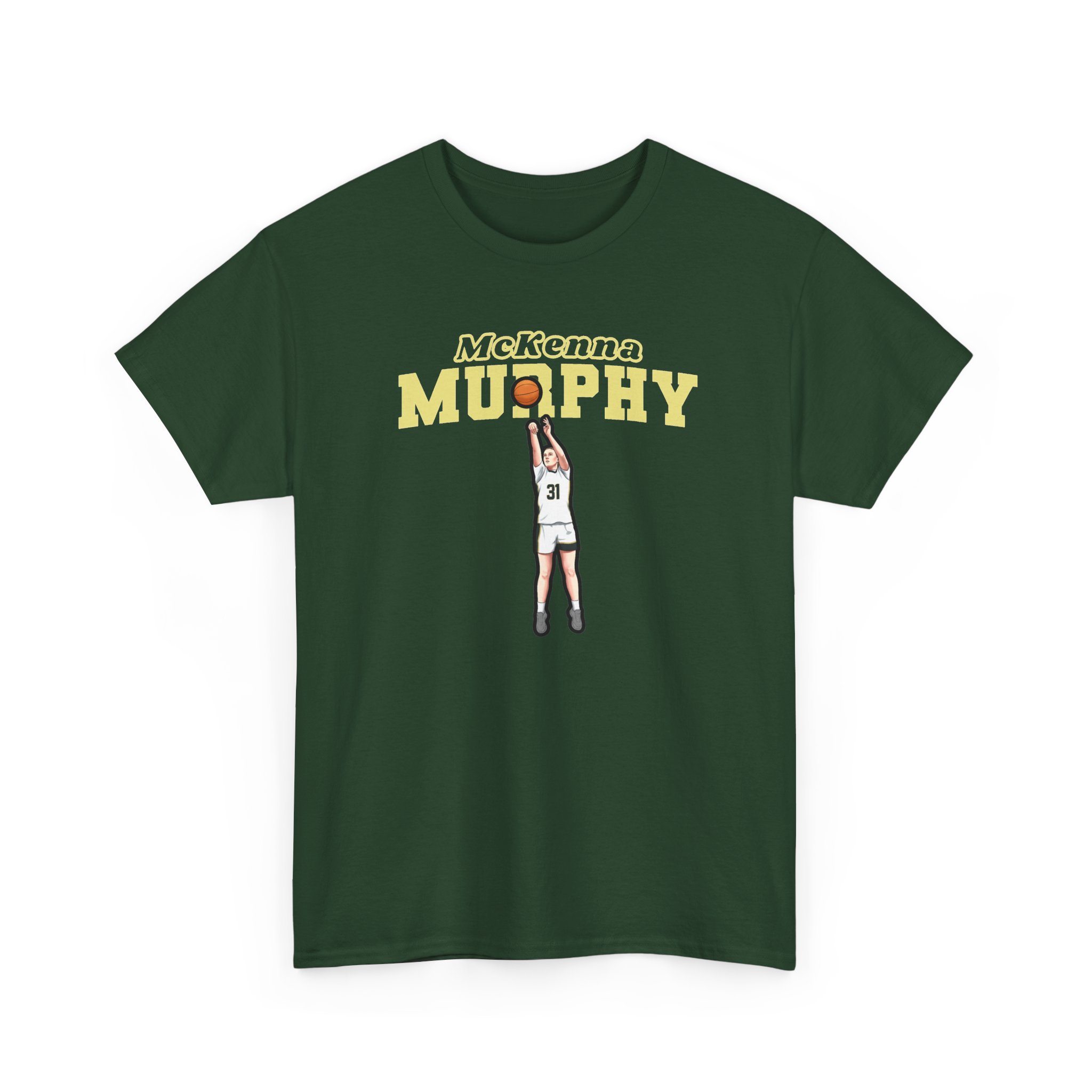 Tee — character_name_arch in Green