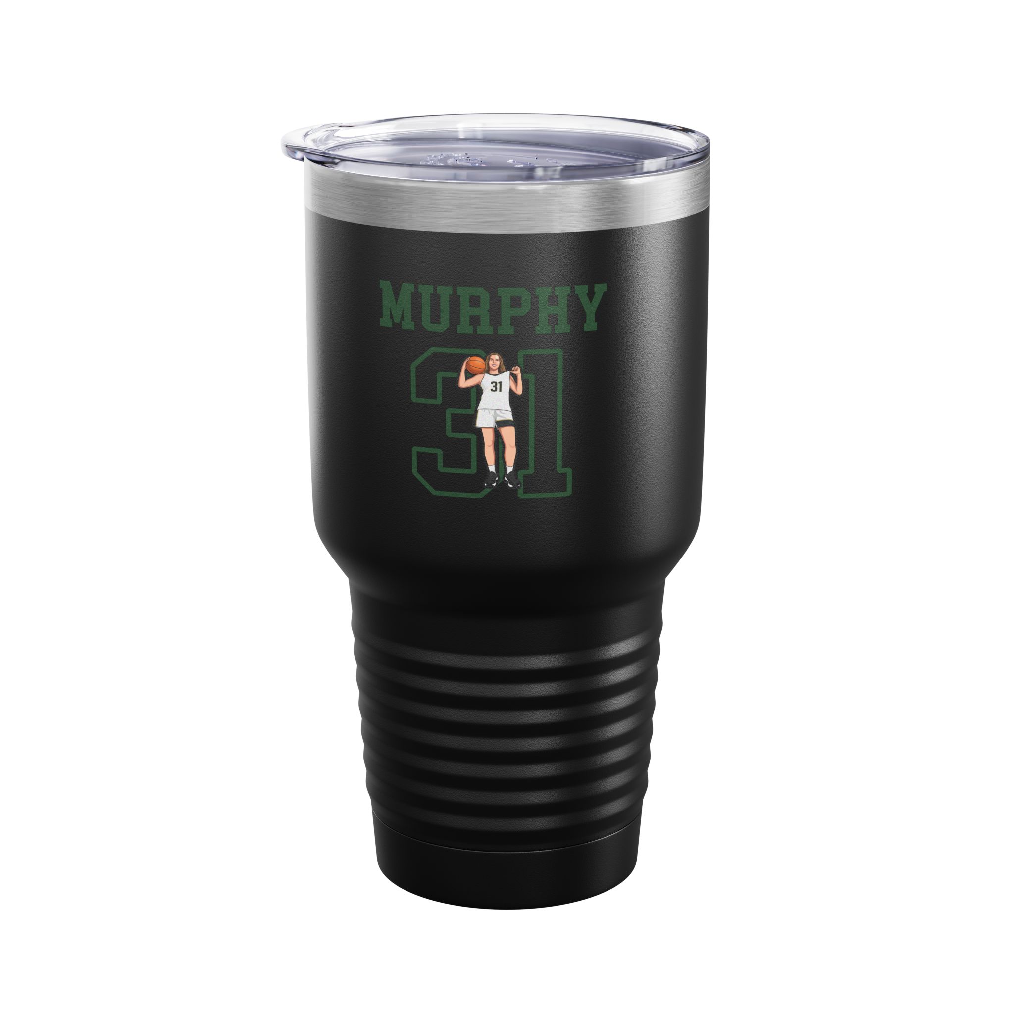 30oz Tumbler — character_shirsey in Black