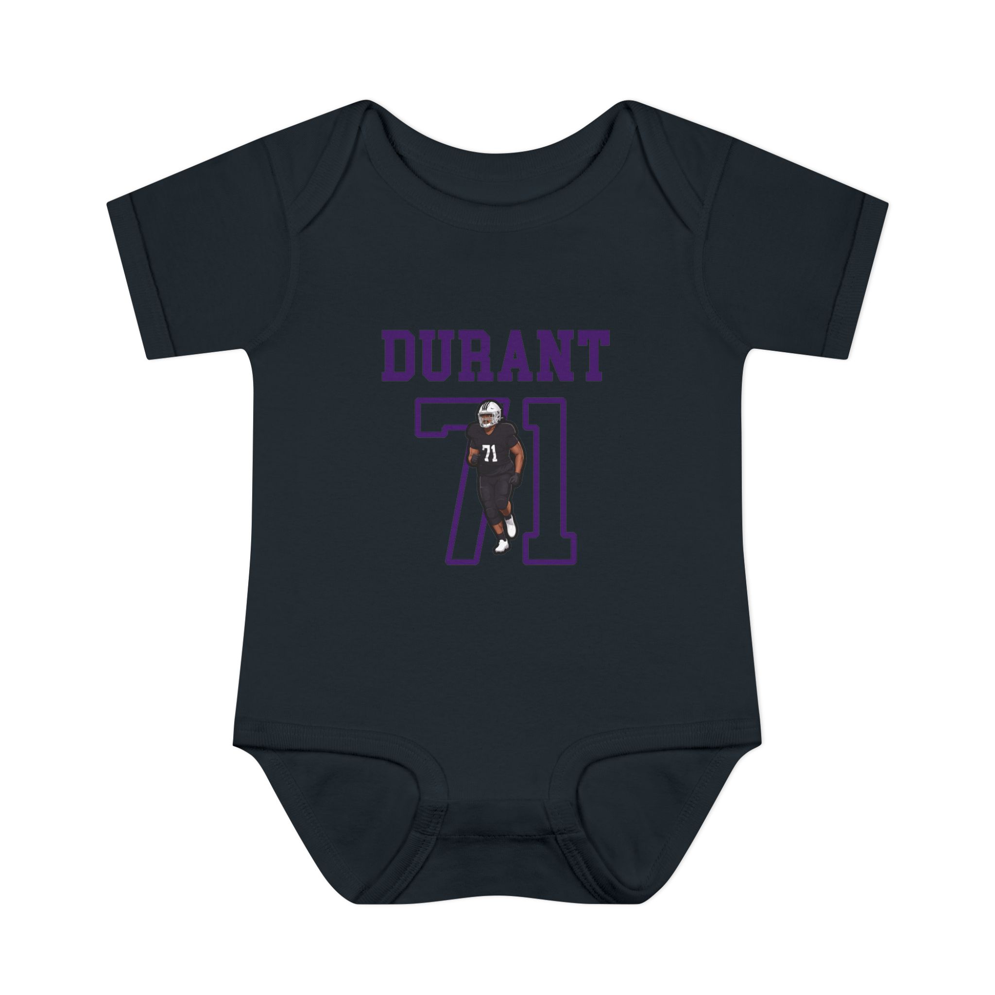 Baby Onesie — character_shirsey in Black