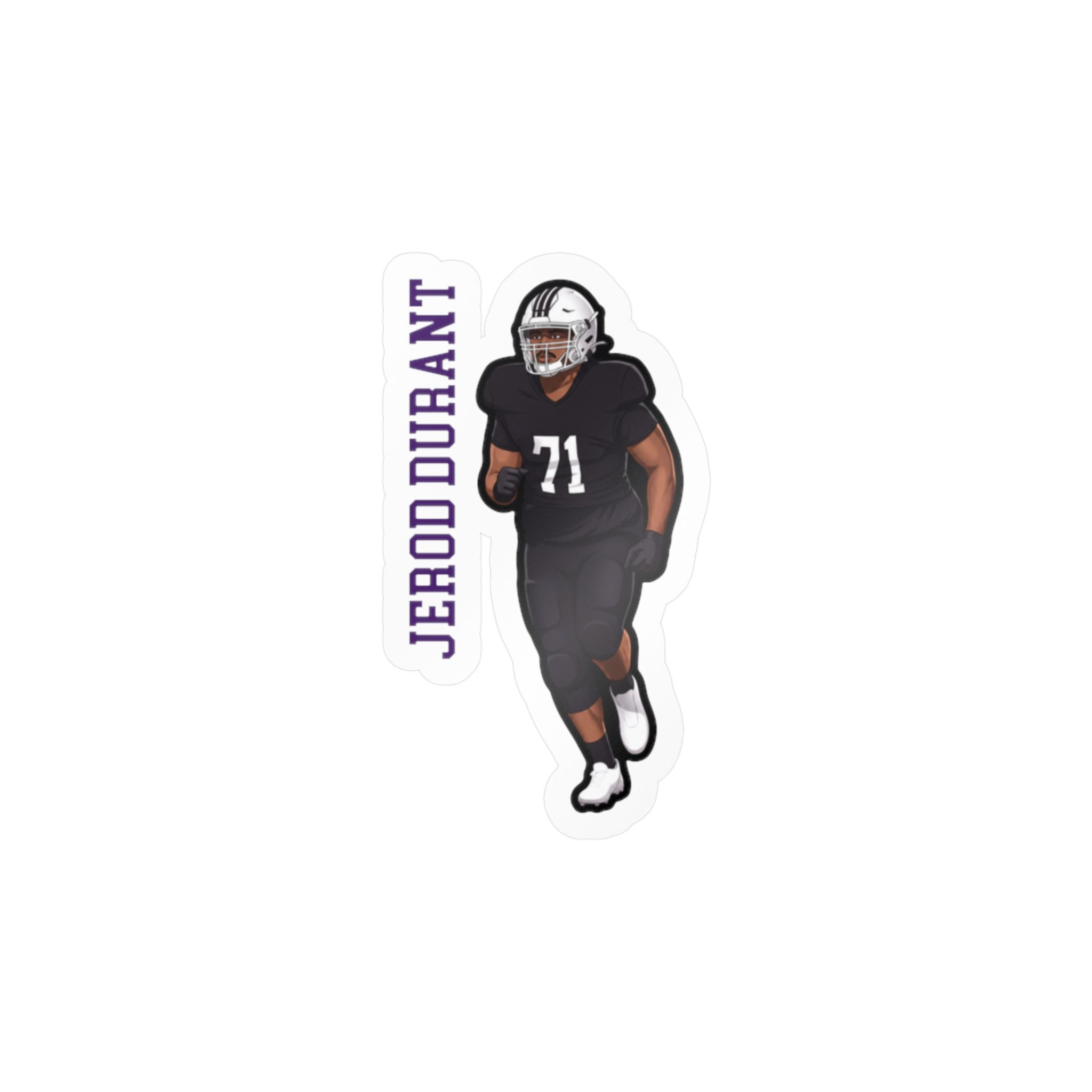 Vinyl Sticker — character_name_vertical in Classic