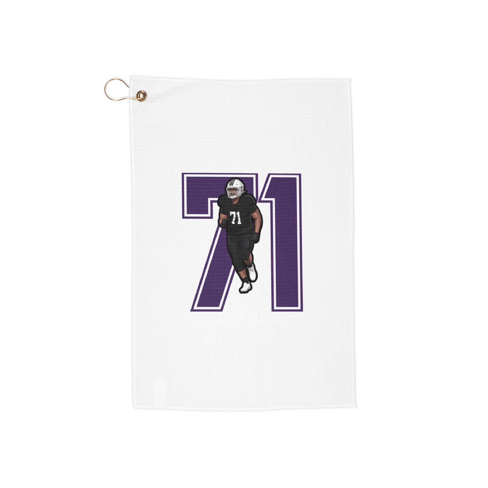 Golf Towel — character_number in Classic