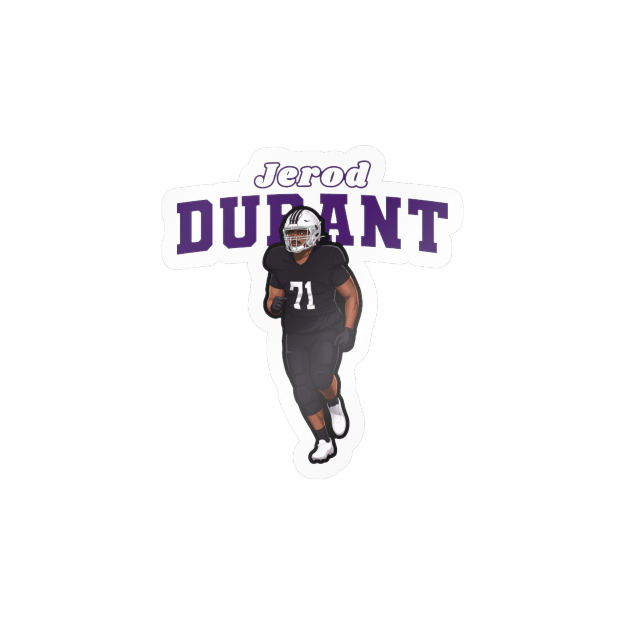 Vinyl Sticker — character_name_arch in Classic