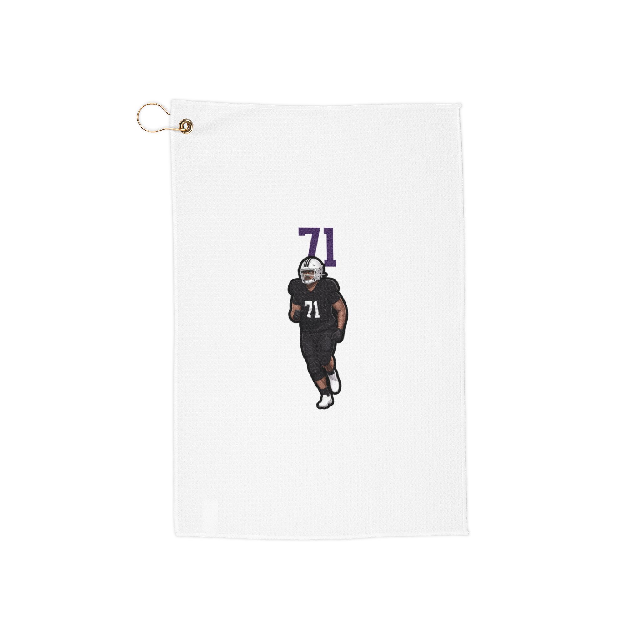 Golf Towel — character_number_top in Classic