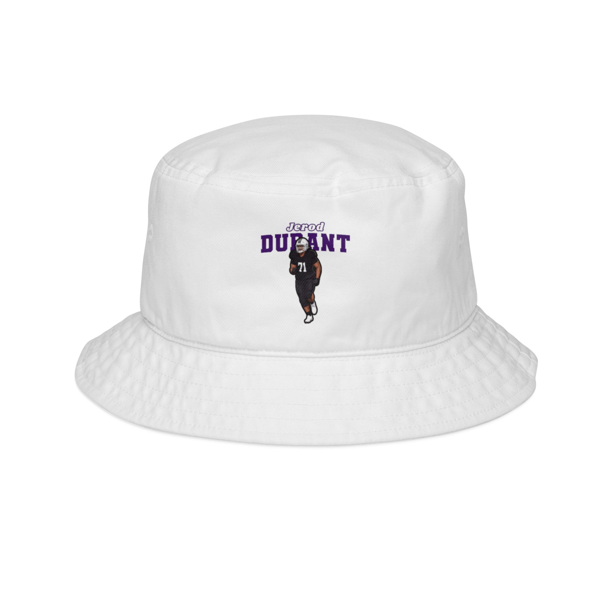 Bucket Hat — character_name_arch in White