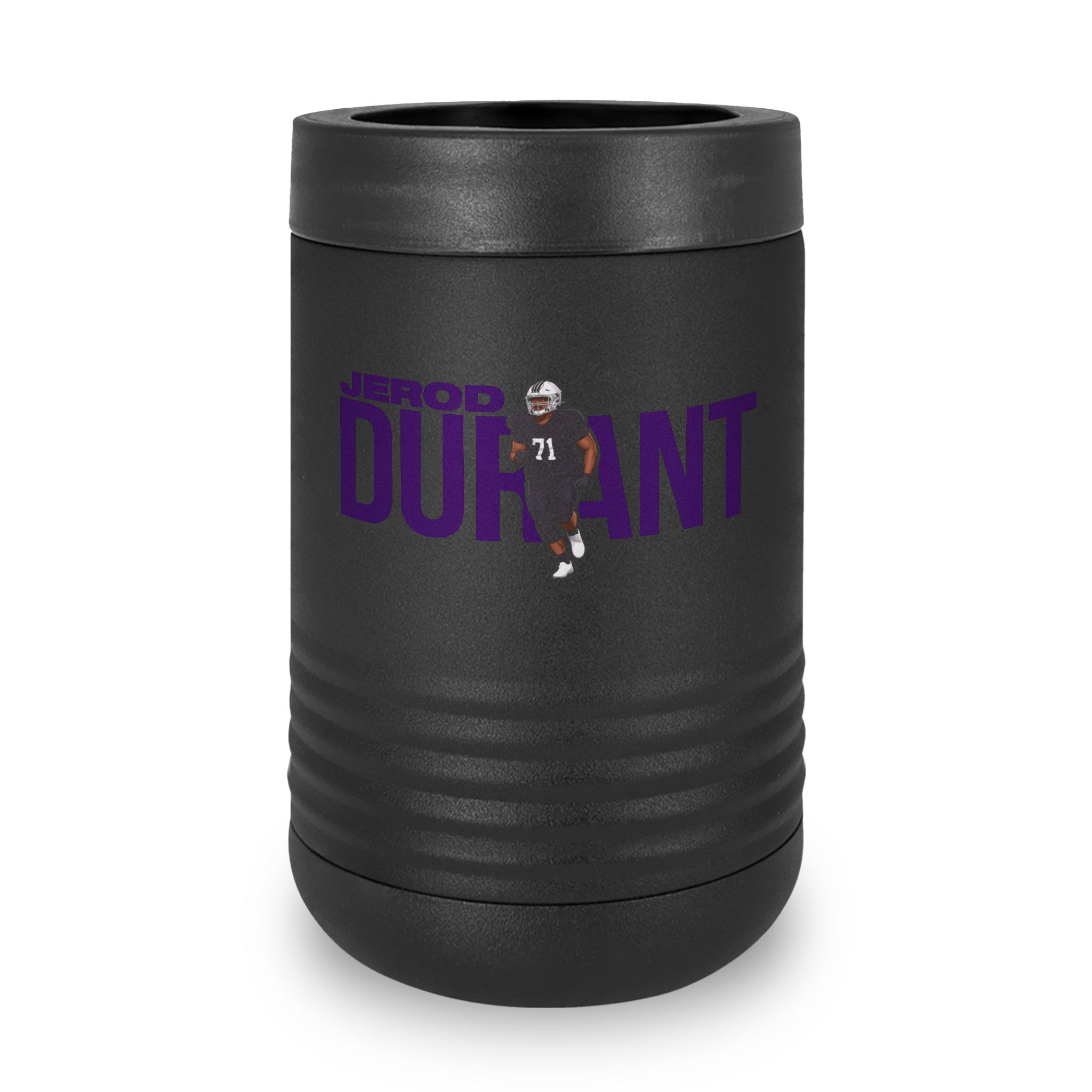 Stainless Can Cooler — character_player_name in Black