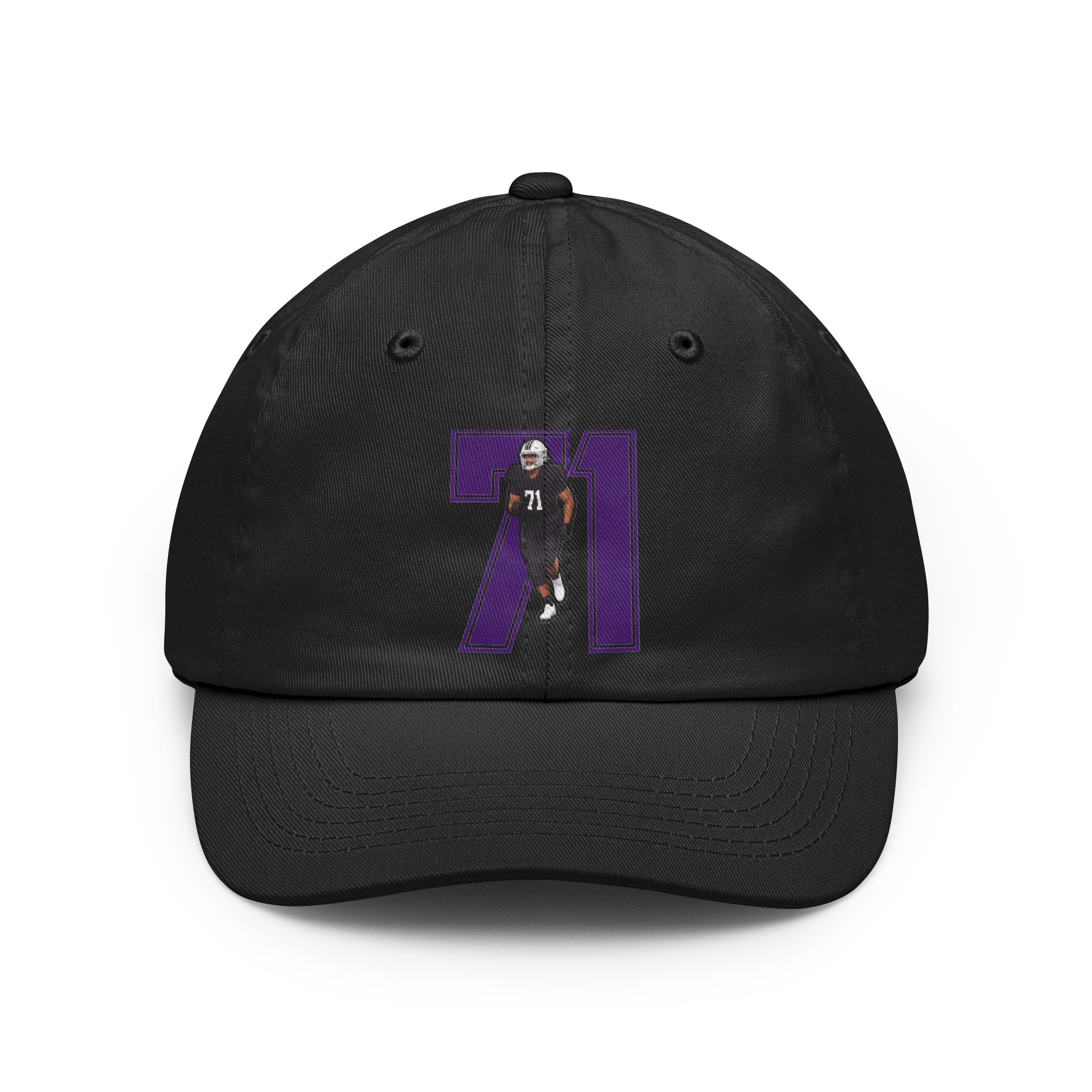 Classic Cap — character_number in Black