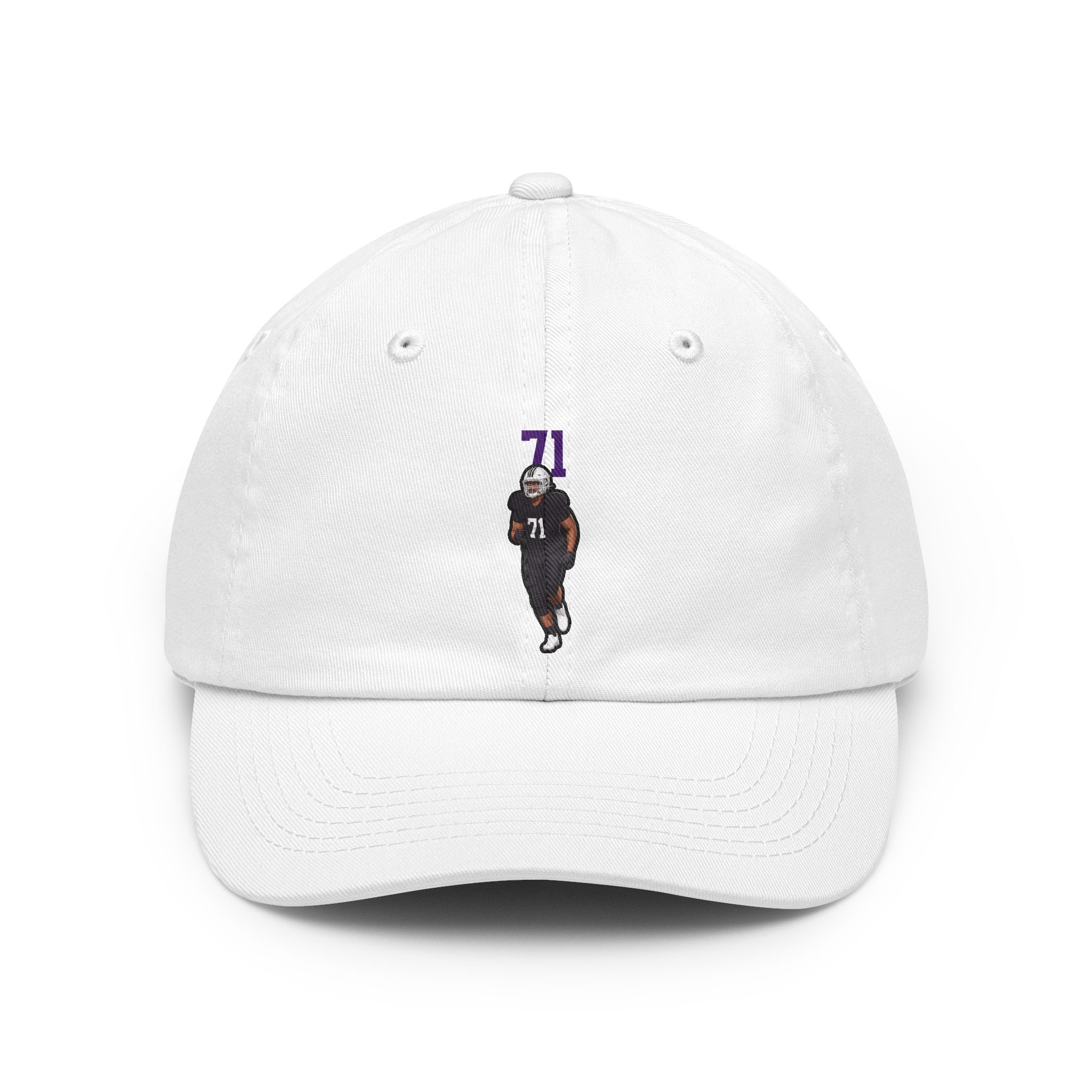 Classic Cap — character_number_top in White