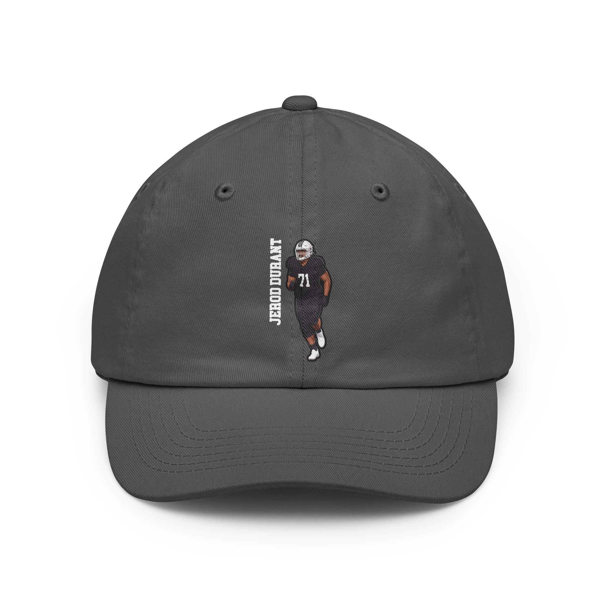 Classic Cap — character_name_vertical in Grey