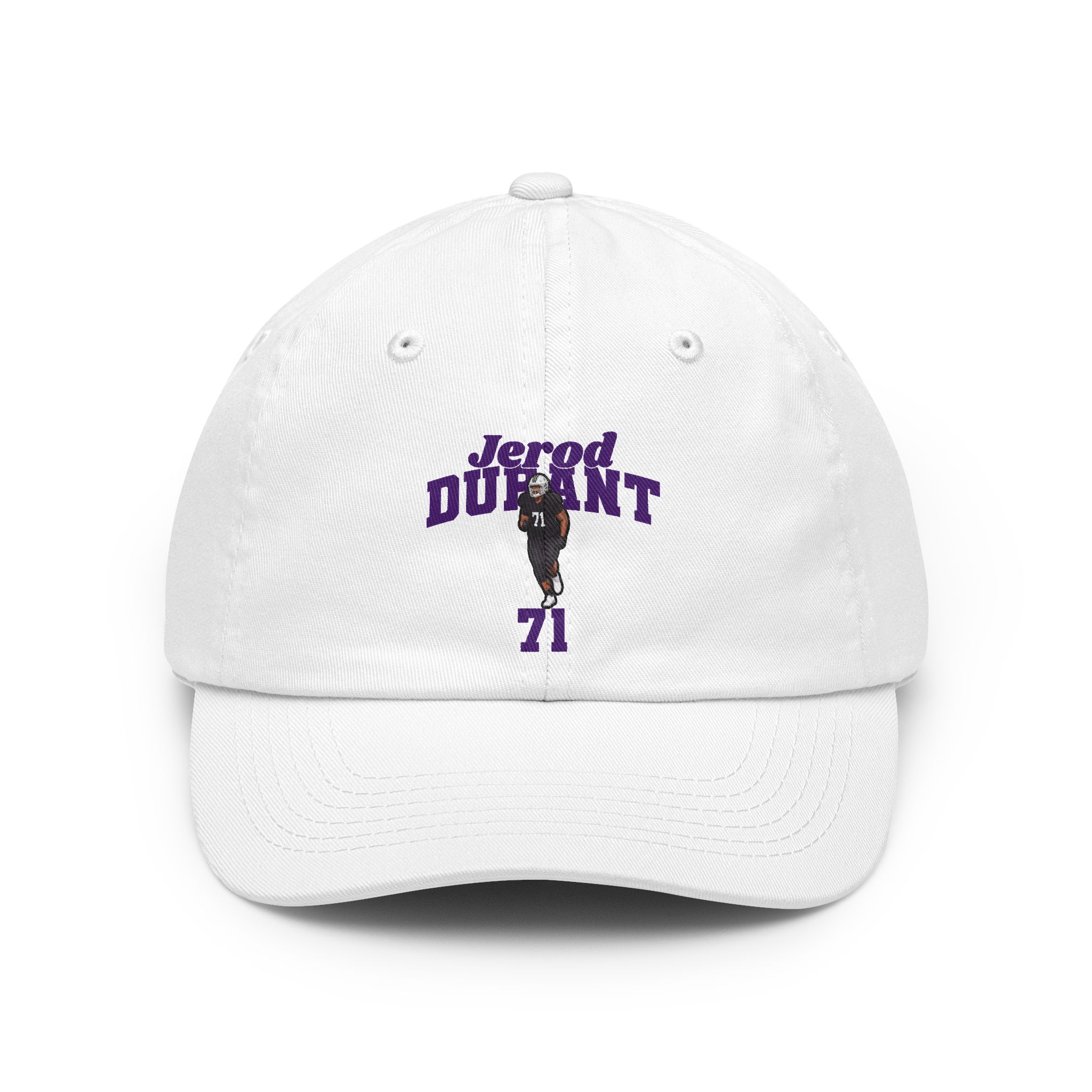 Classic Cap — character_signature_arch in White
