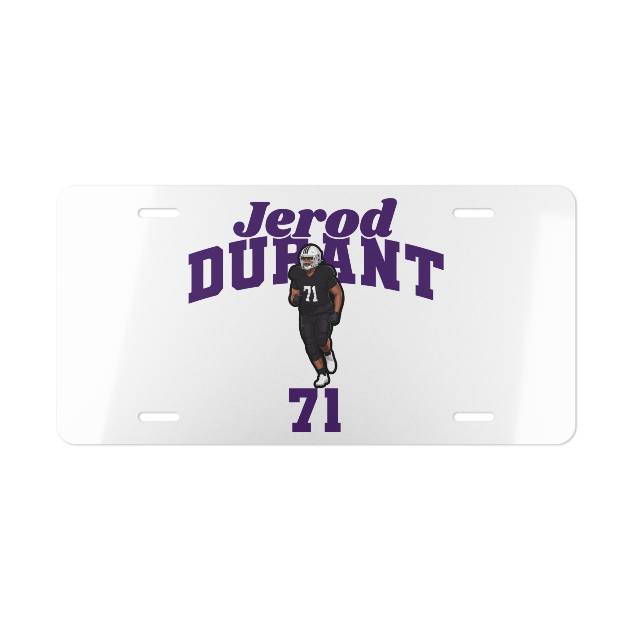 License Plate — character_signature_arch in Classic