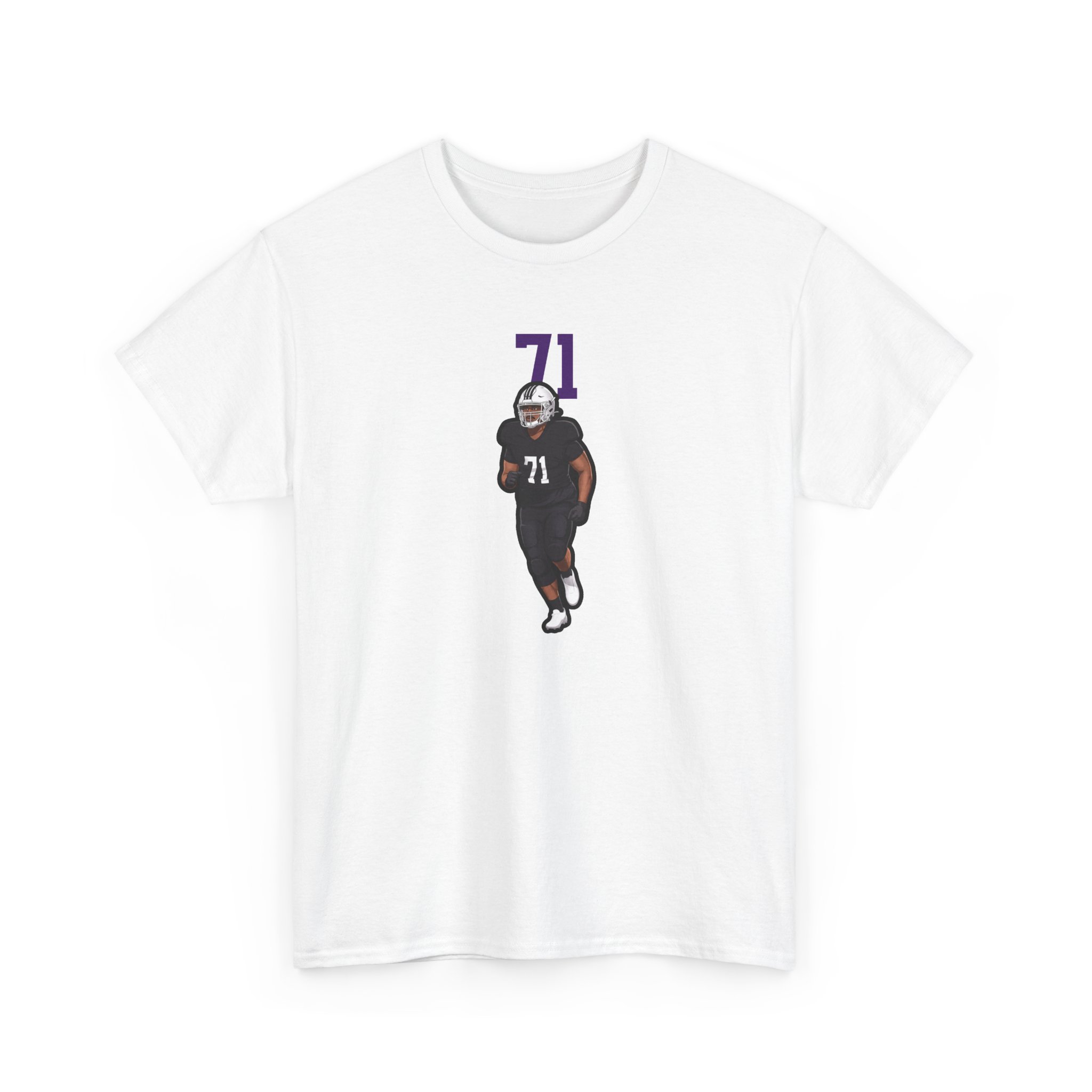 Tee — character_number_top in White