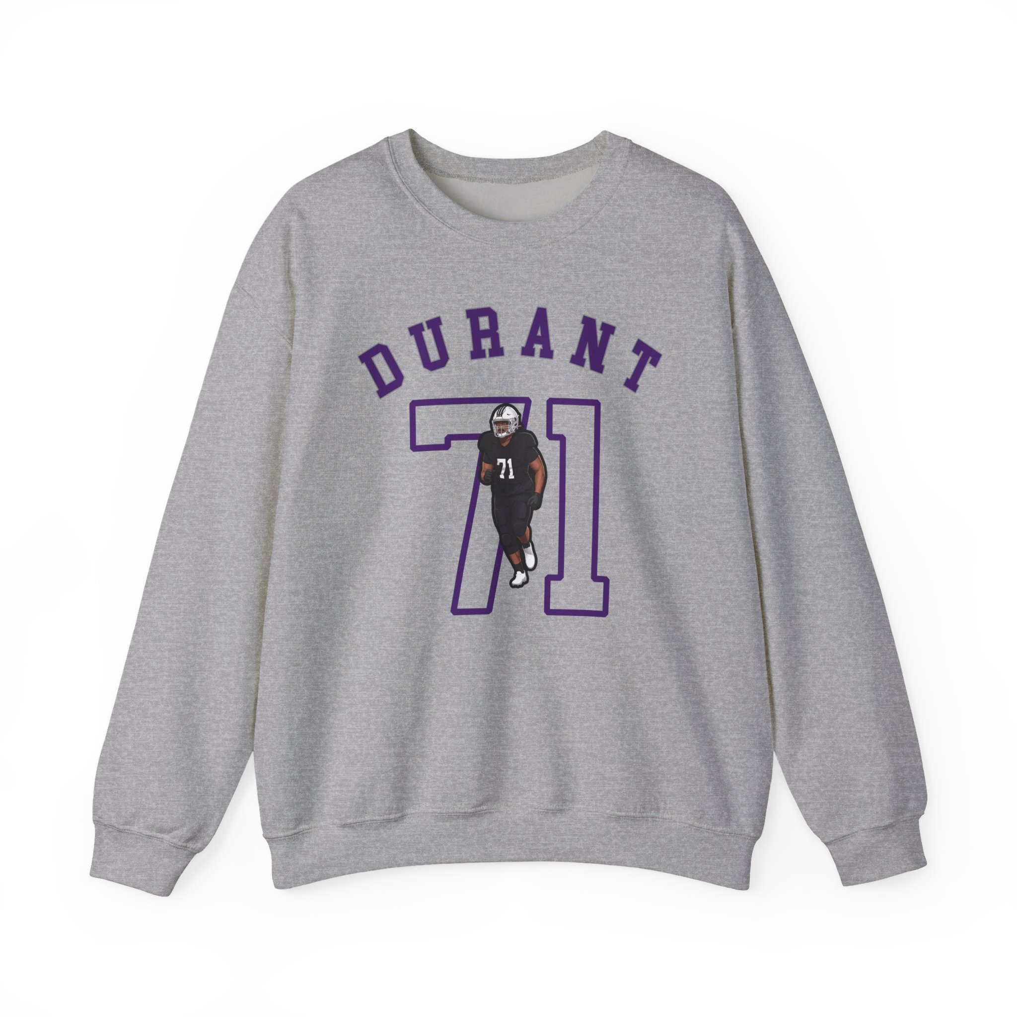 Crewneck Sweatshirt — character_shirsey_arch in Grey