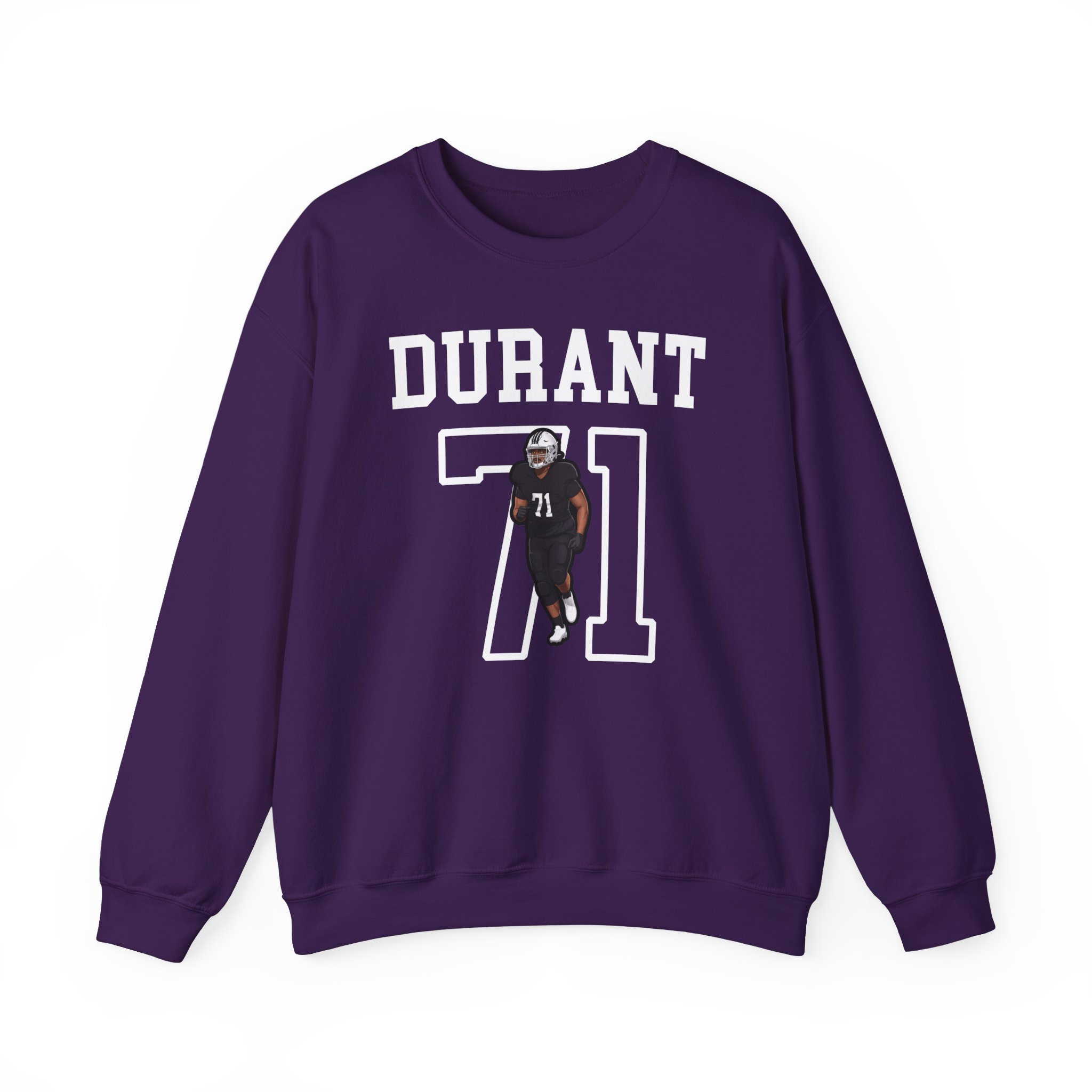 Crewneck Sweatshirt — character_shirsey in Purple