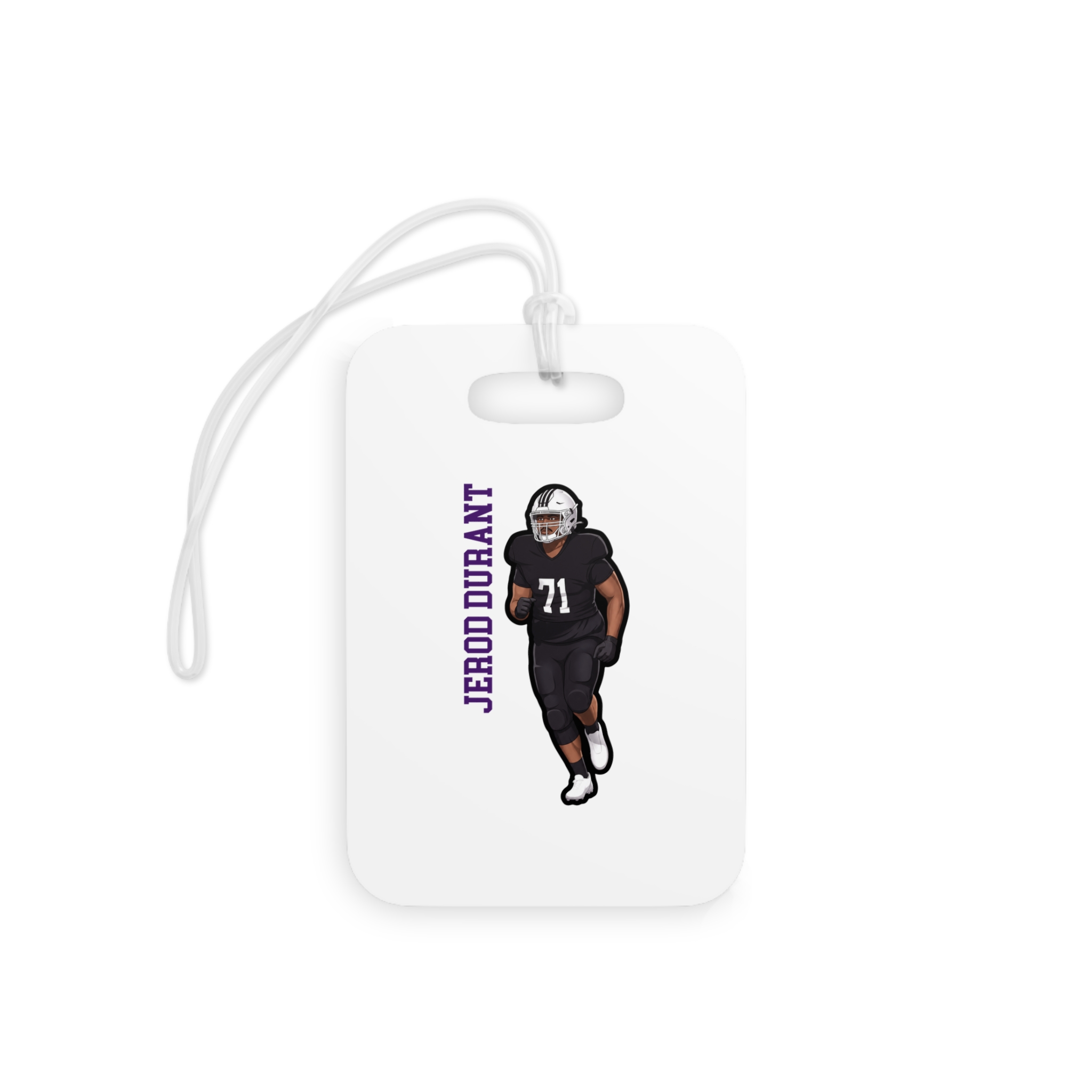 Bag Tag — character_name_vertical in Classic