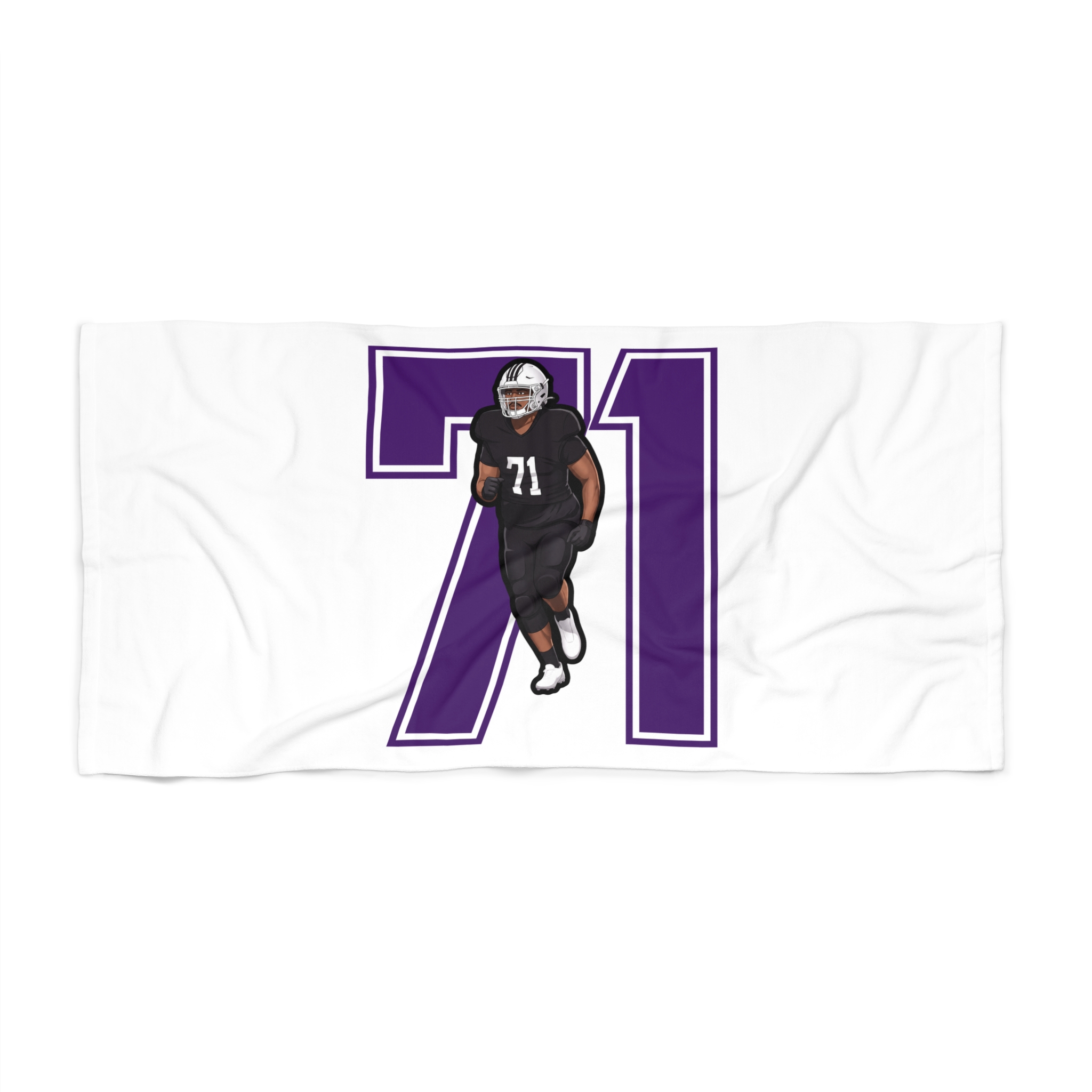 Beach Towel — character_number in Classic