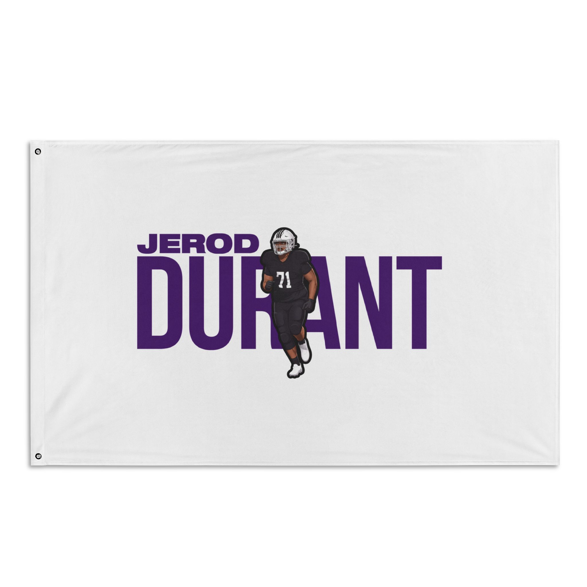 Flag (35 × 56 in) — character_player_name in Classic
