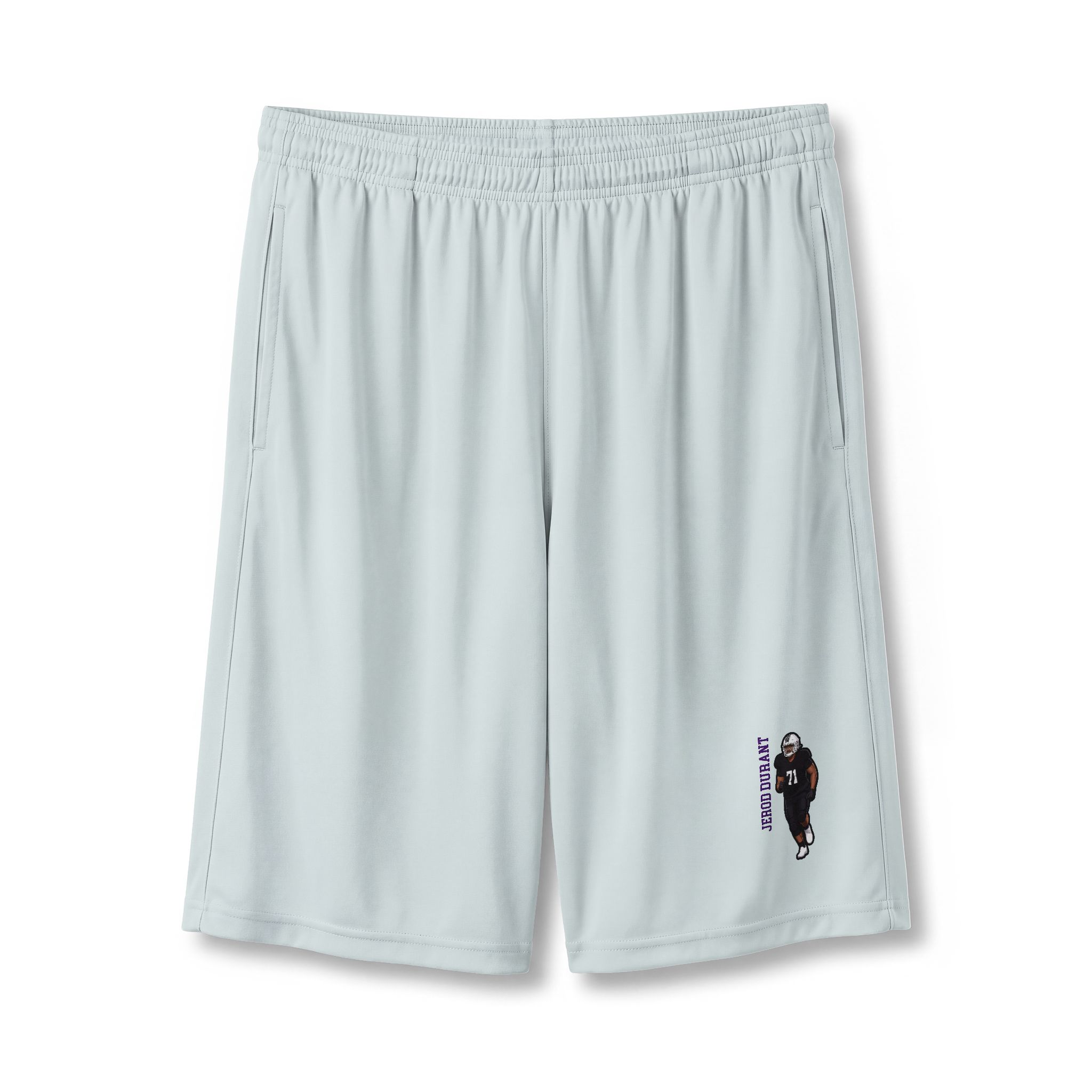 Shorts — character_name_vertical in Silver