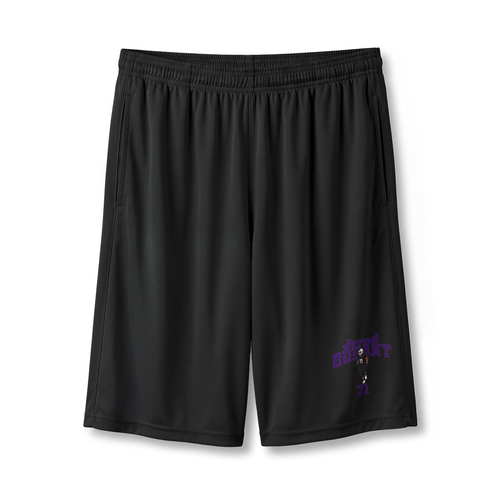 Shorts — character_signature_arch in Black
