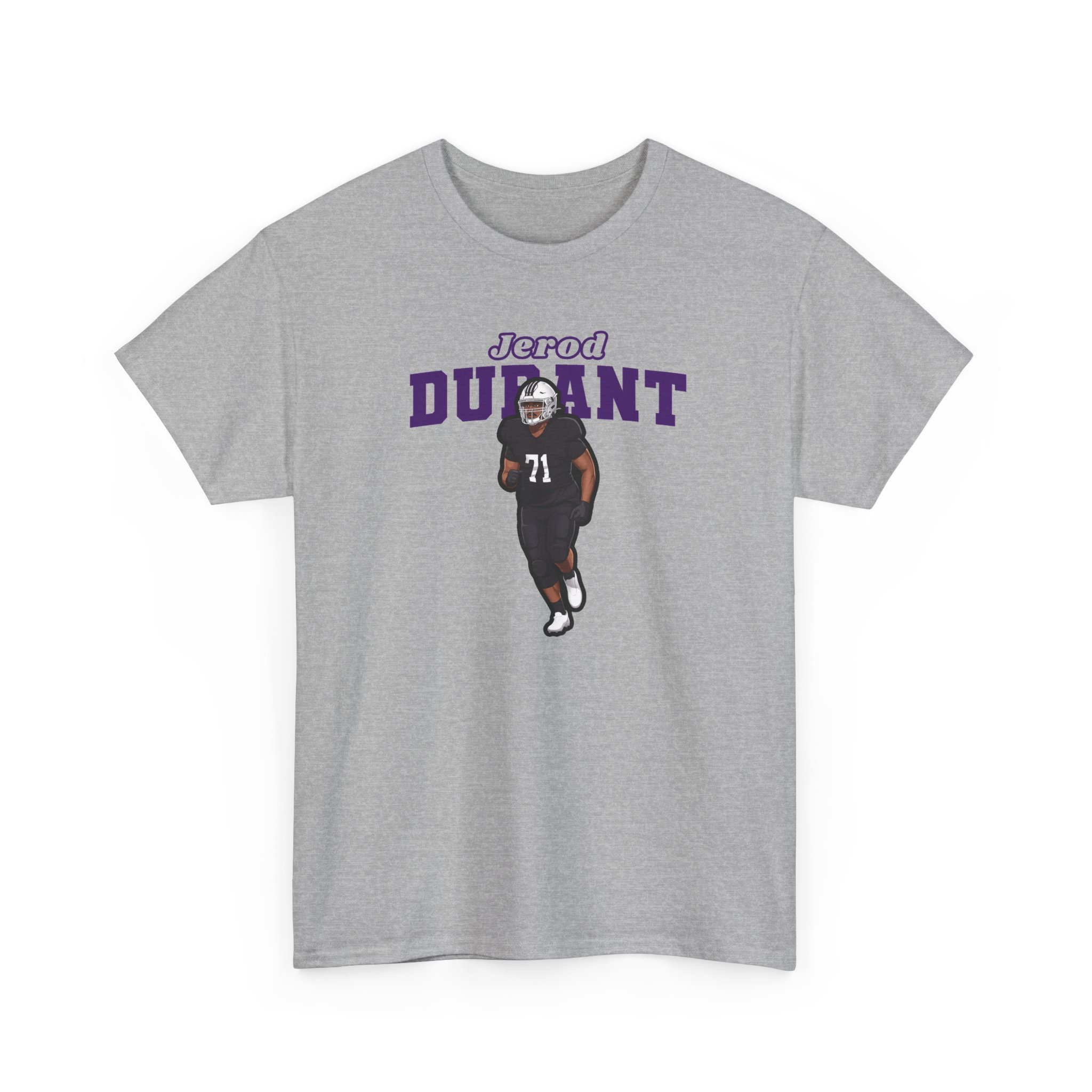 Tee — character_name_arch in Grey