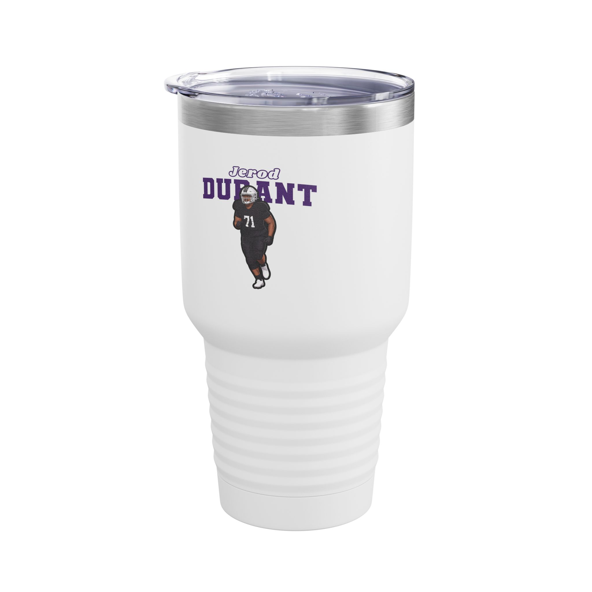 30oz Tumbler — character_name_arch in White
