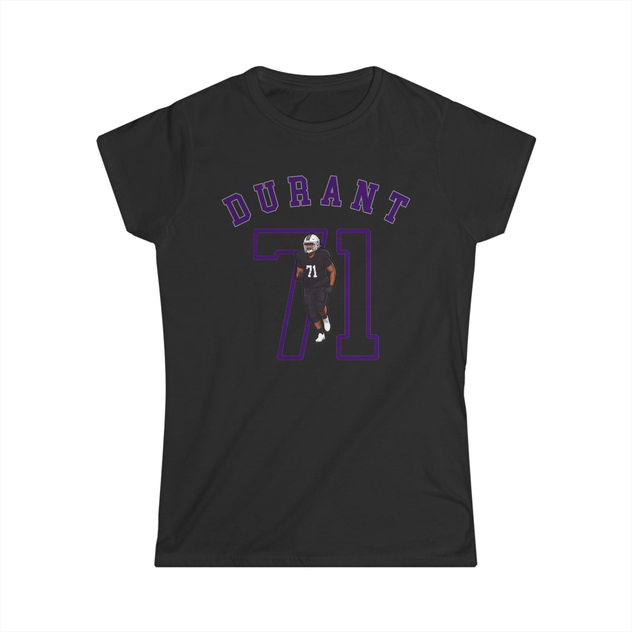 Women's Softstyle Tee — character_shirsey_arch in Black