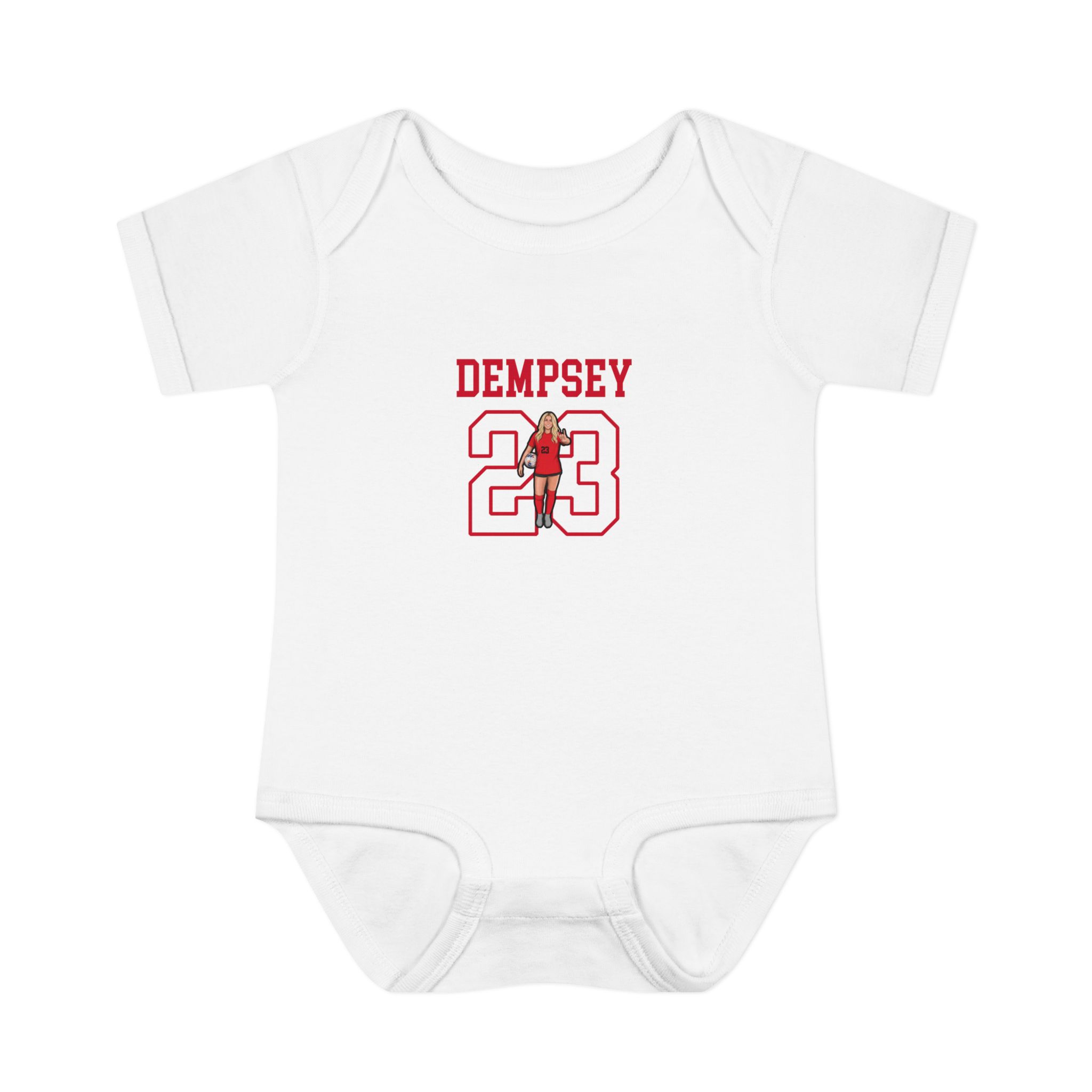 Baby Onesie — character_shirsey in White