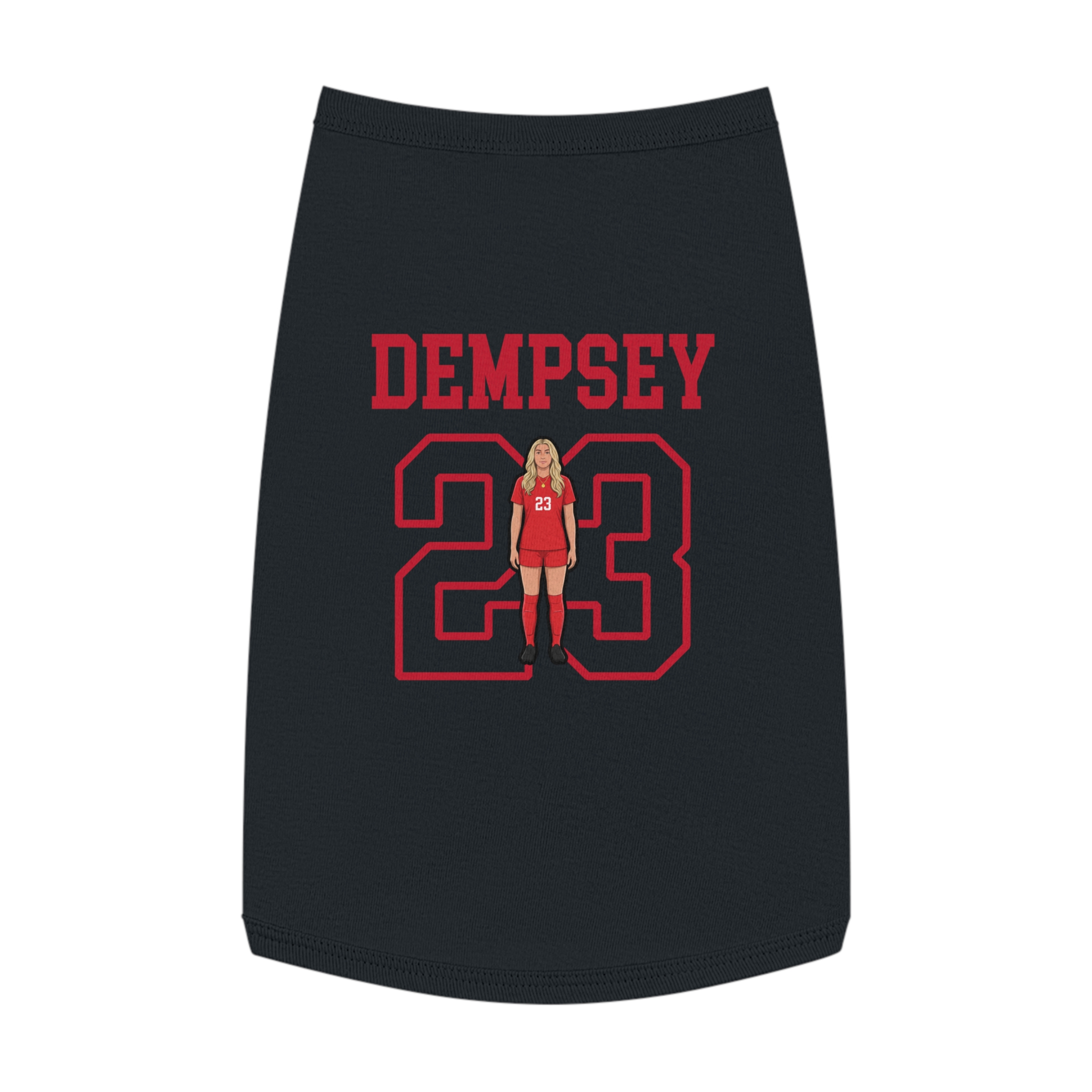 Pet Tank Top — character_shirsey in Black