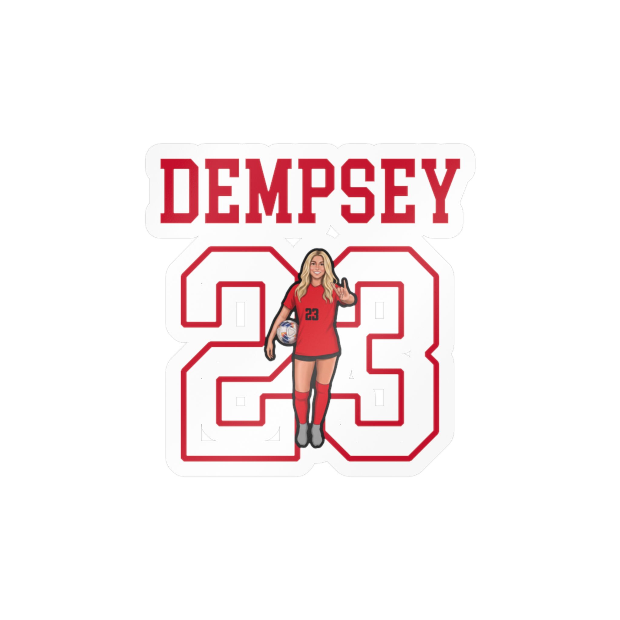 Vinyl Sticker — character_shirsey in Classic