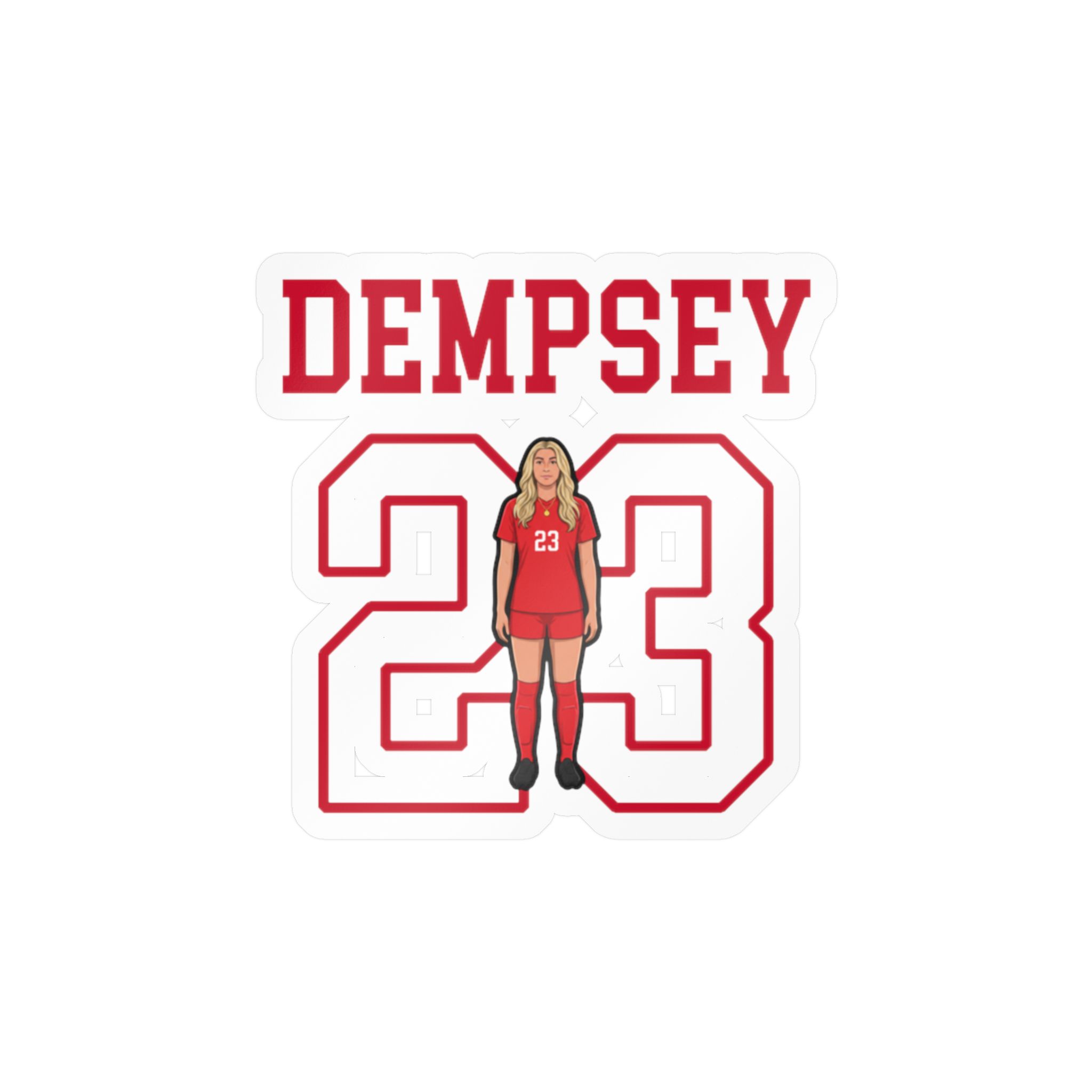 Vinyl Sticker — character_shirsey in Classic