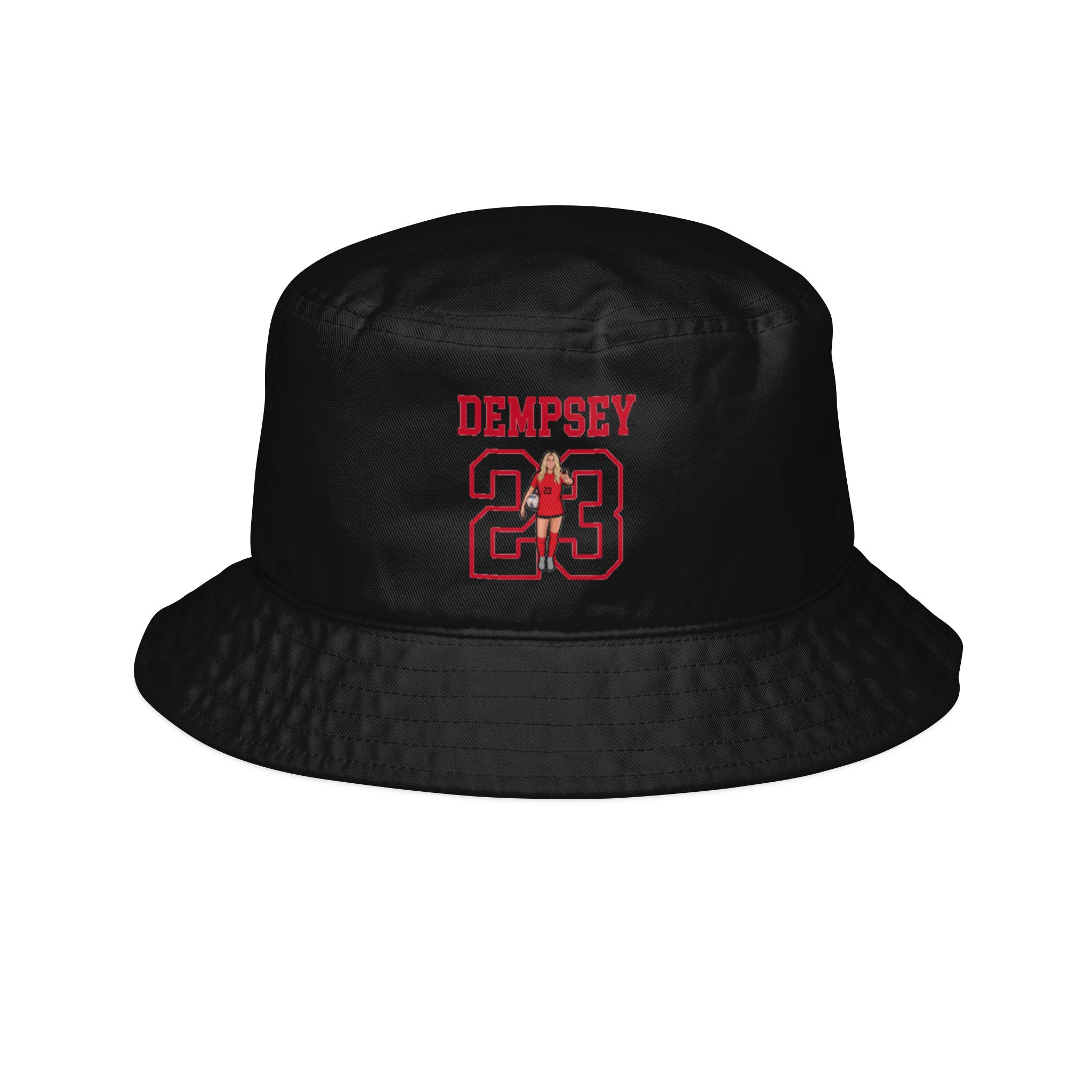 Bucket Hat — character_shirsey in Black
