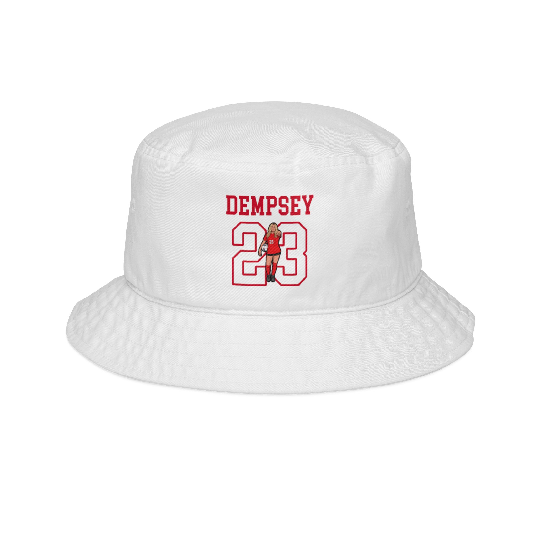 Bucket Hat — character_shirsey in White