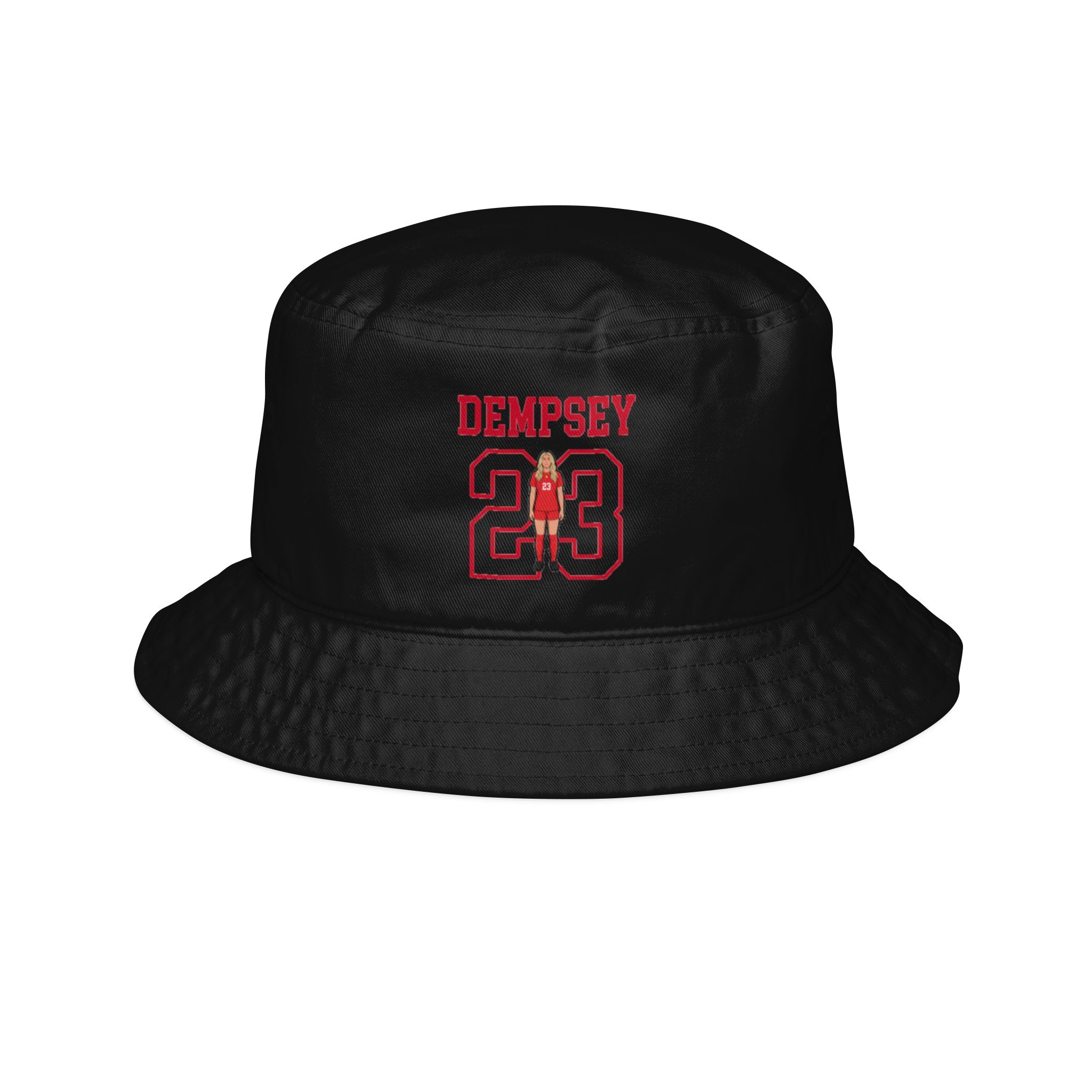 Bucket Hat — character_shirsey in Black
