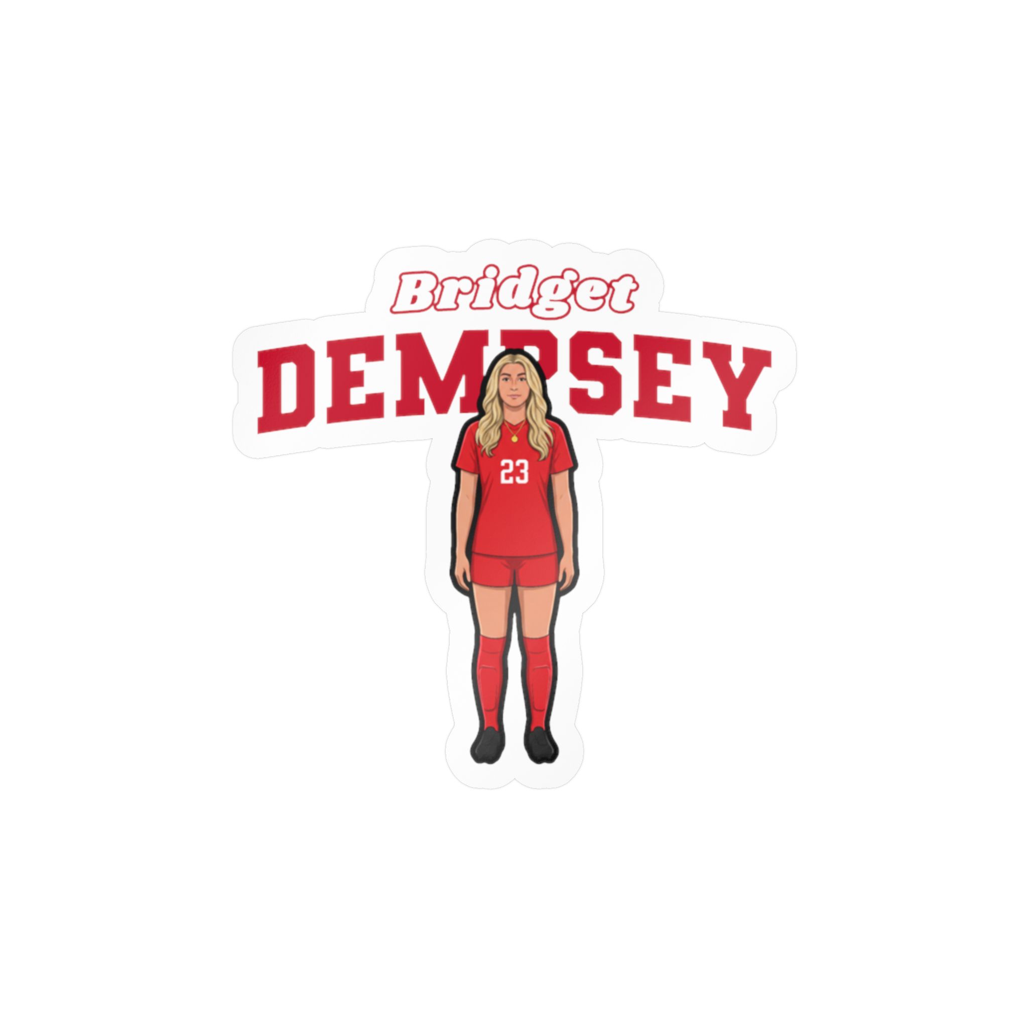 Vinyl Sticker — character_name_arch in Classic